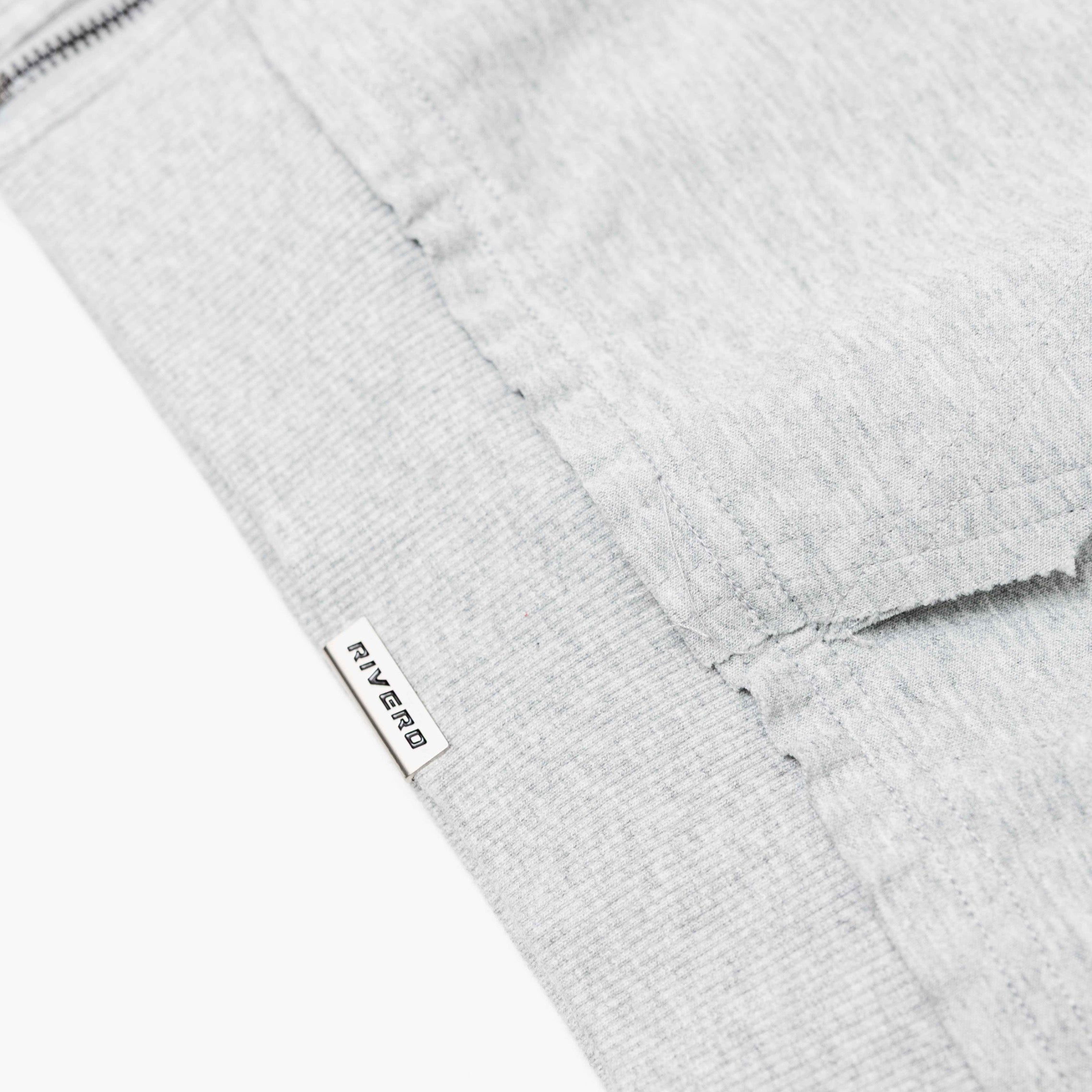 URBAN ZIP HOODIE GREY
