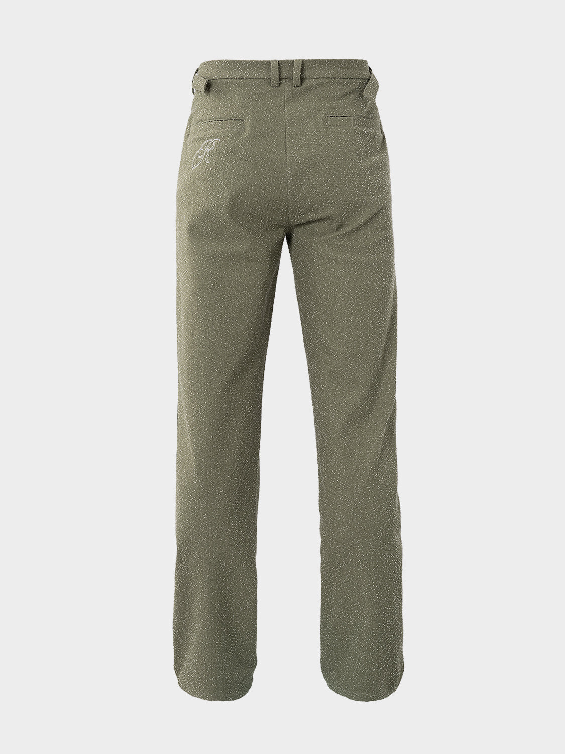 SAGE TEXTURED TROUSERS