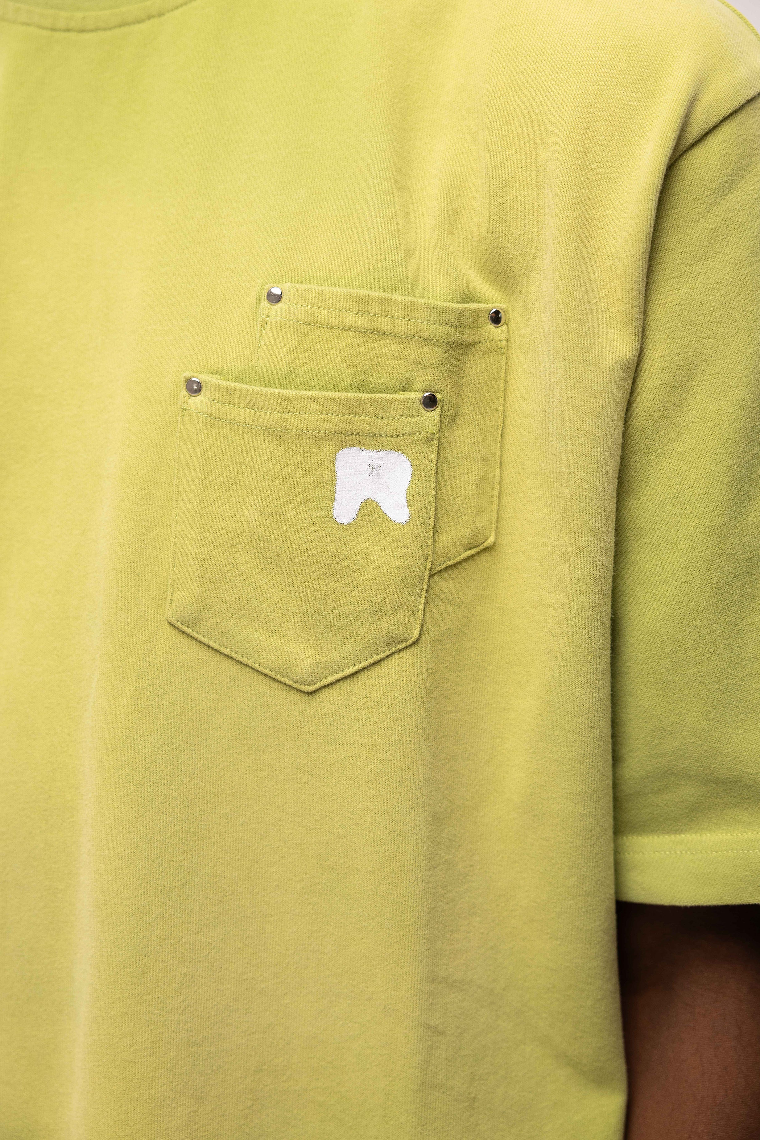 ATELIER OVERSIZED T-SHIRT WASHED GREEN