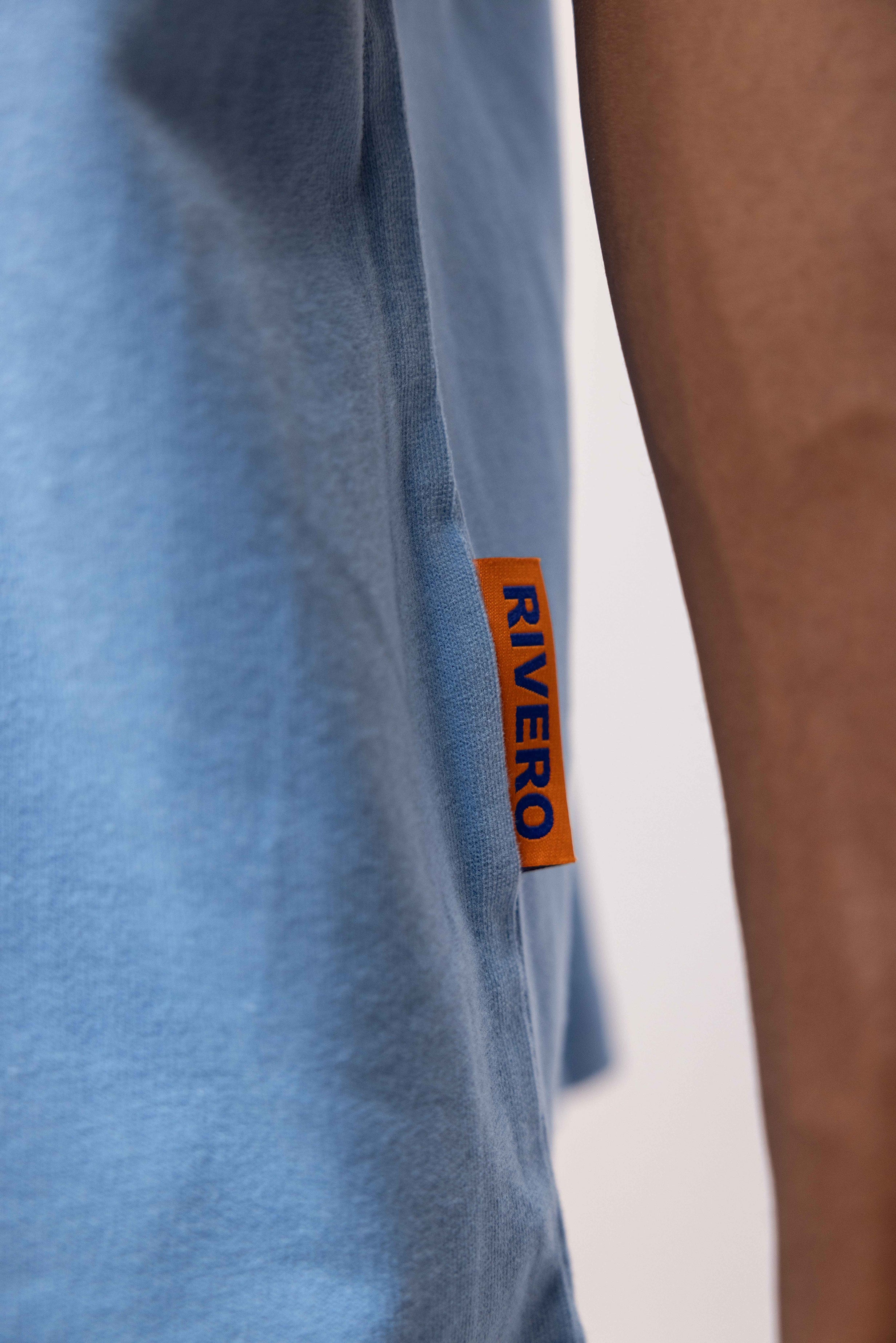 ATELIER OVERSIZED T-SHIRT WASHED BLUE