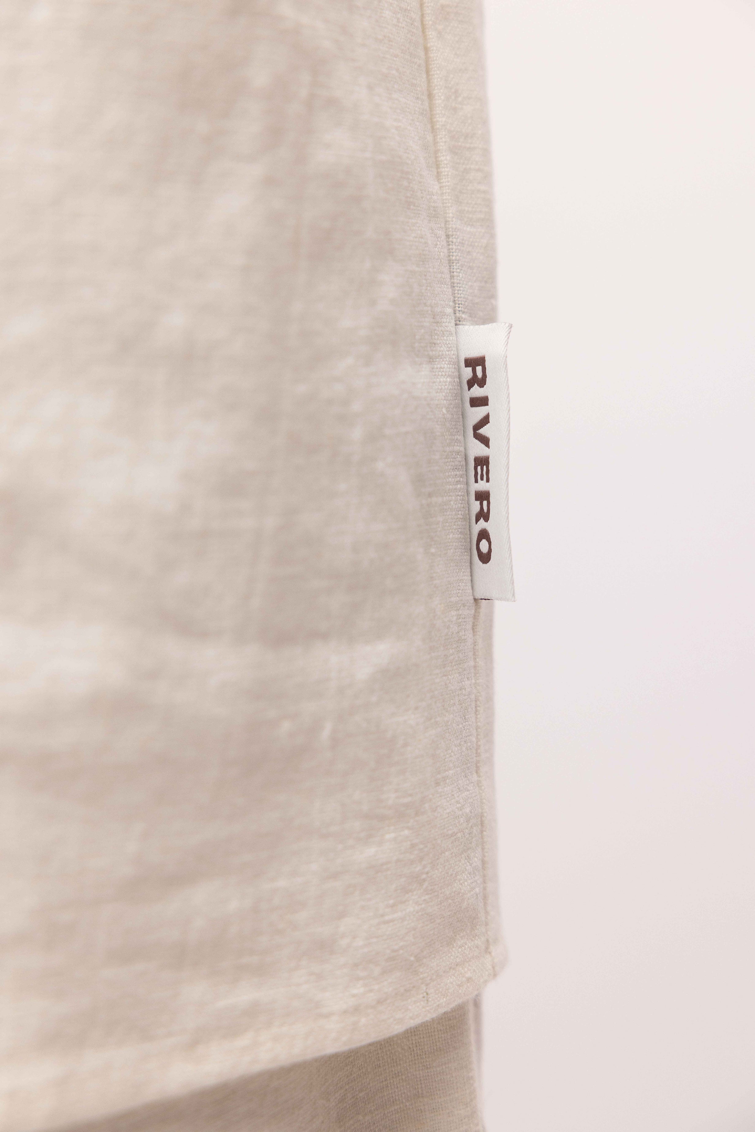 LINEN SHIRT SHORT SLEEVE WHITE