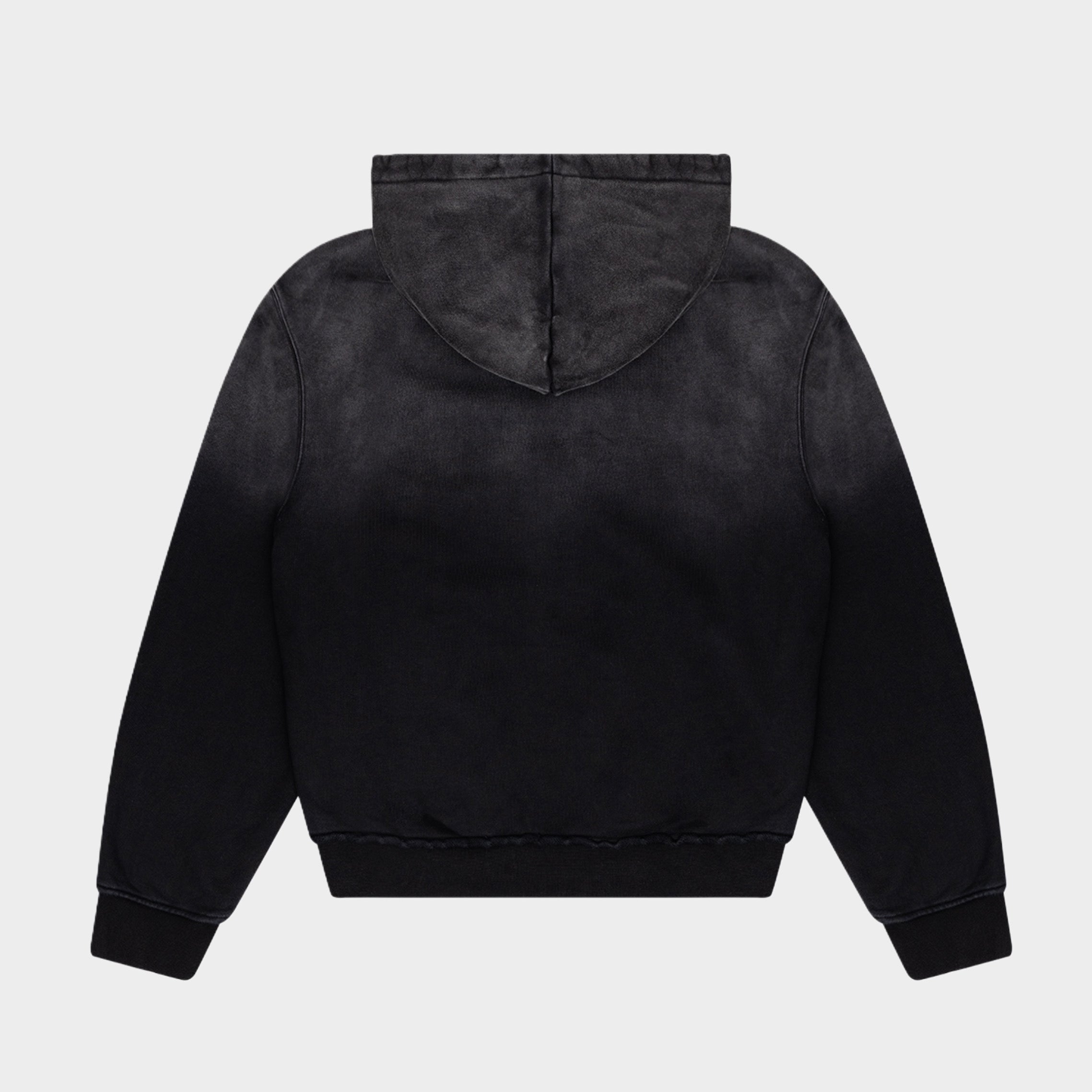 SHADOW WASHED STATEMENT ZIP HOODIE