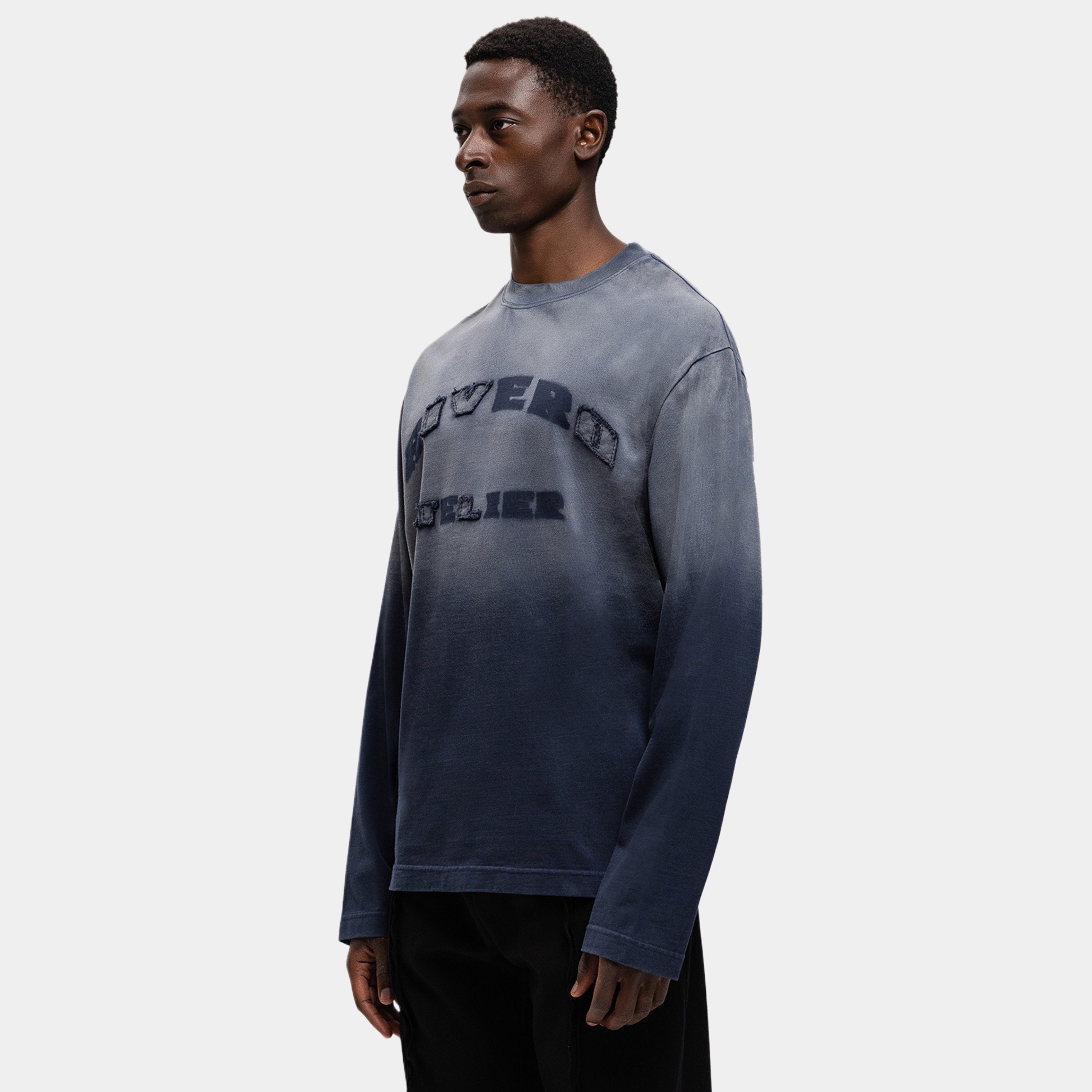 MIDNIGHT WASHED STATEMENT LONGSLEEVE TEE