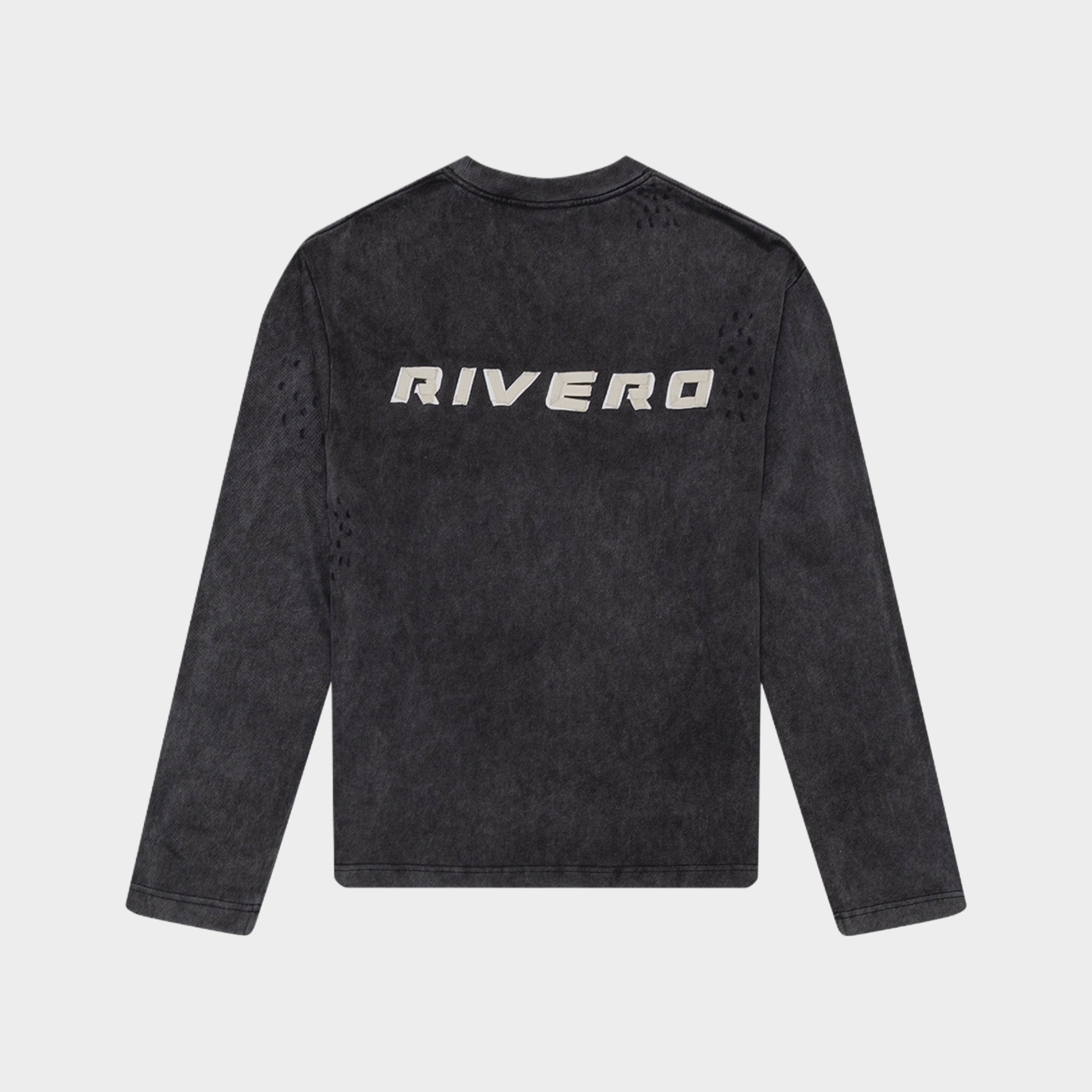 SIGNATURE TAPED LONGSLEEVE WASHED BLACK