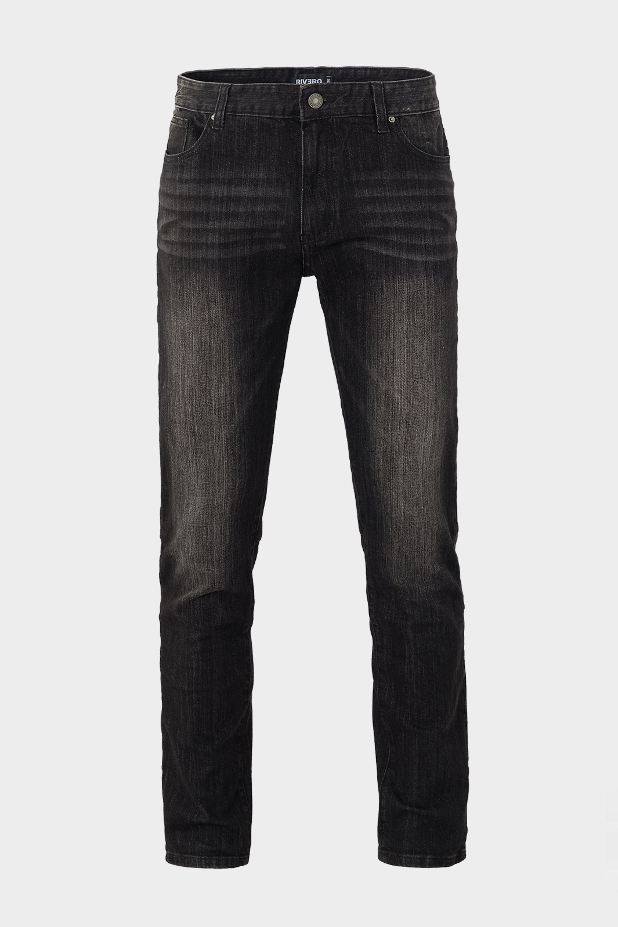 STRAIGHT DENIM JEANS BLACK