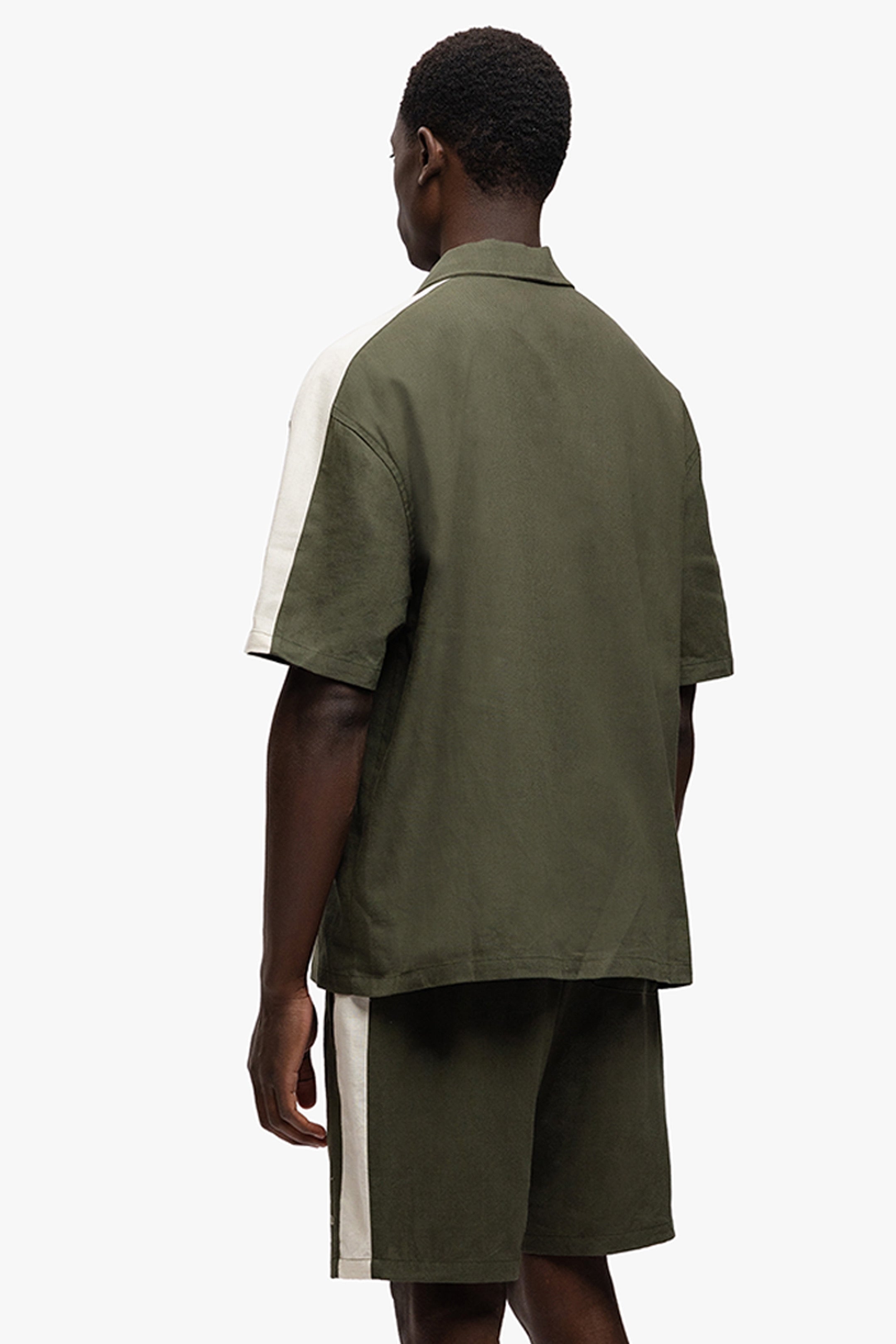 RETRO LINEN SHIRT SHORT SLEEVE