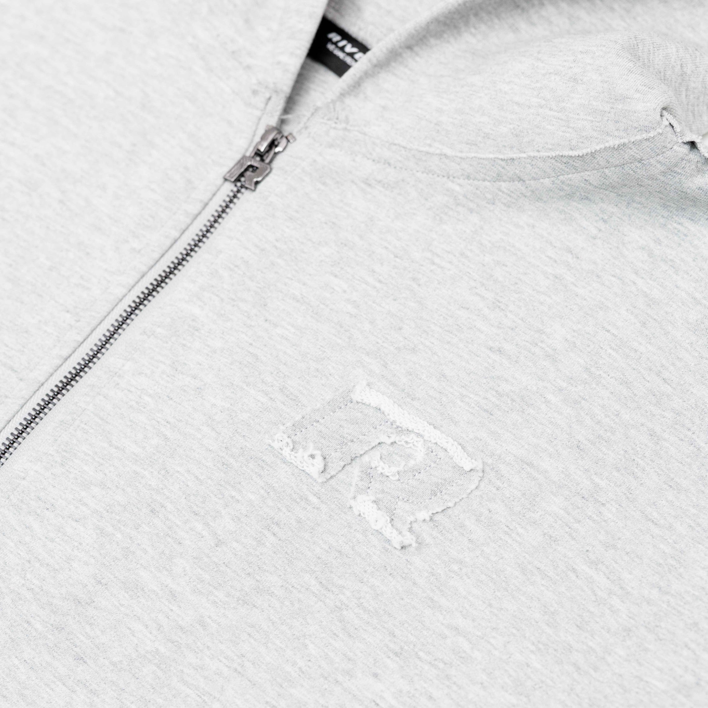 URBAN ZIP HOODIE GREY