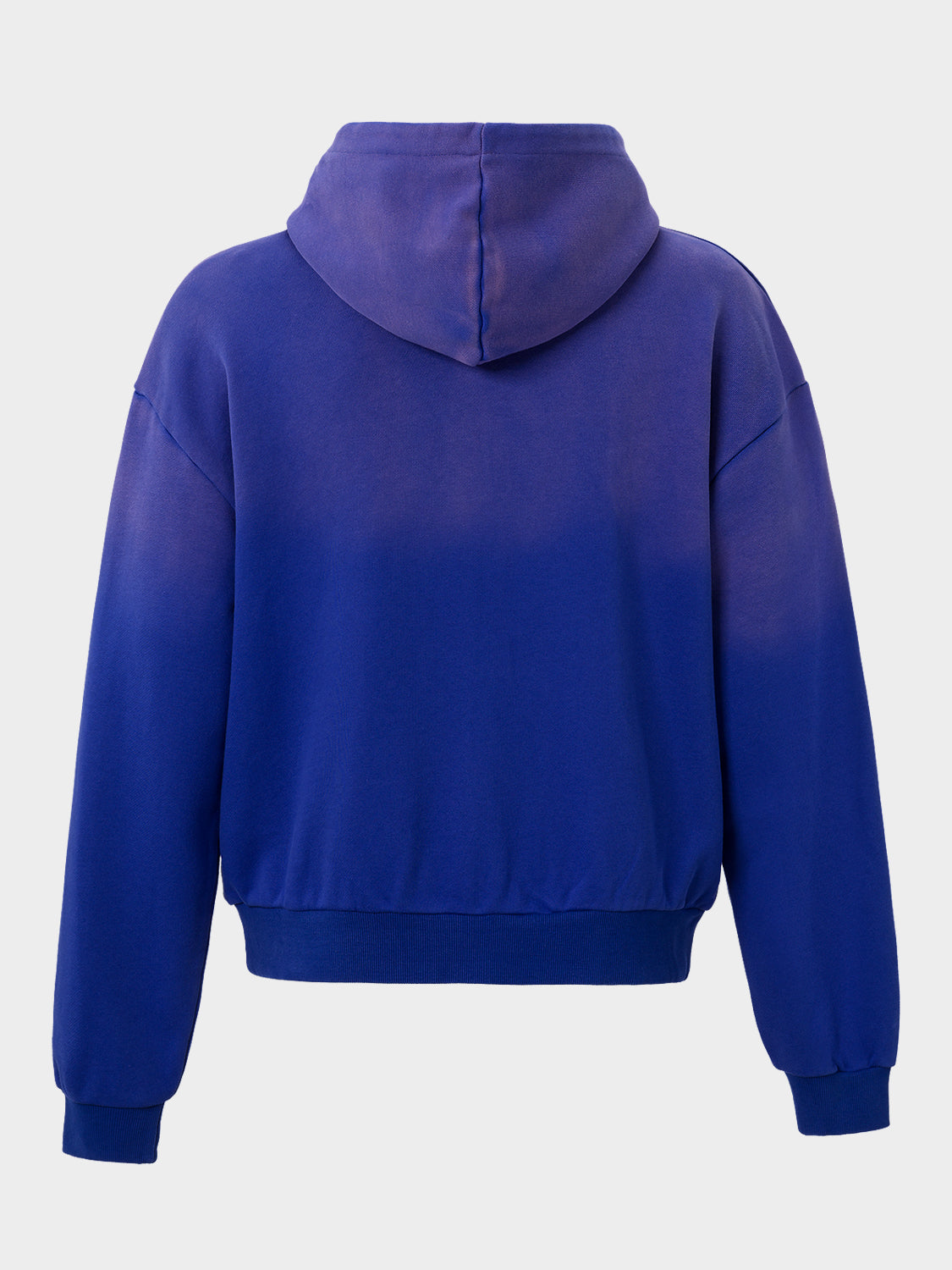 BIG PLANS OVERSIZED ZIP HOODIE WASHED BLUE