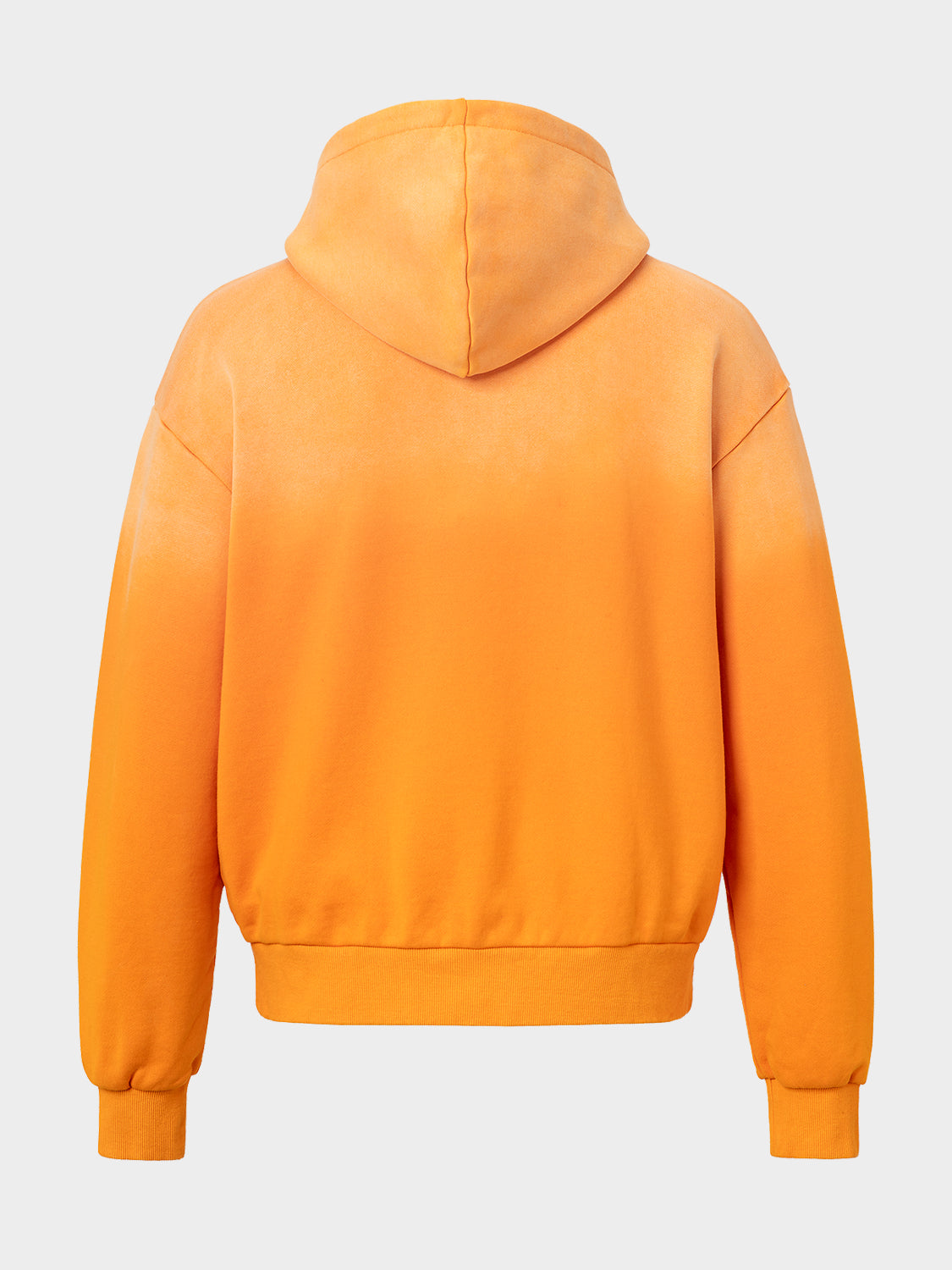 BIG PLANS OVERSIZED ZIP HOODIE WASHED ORANGE