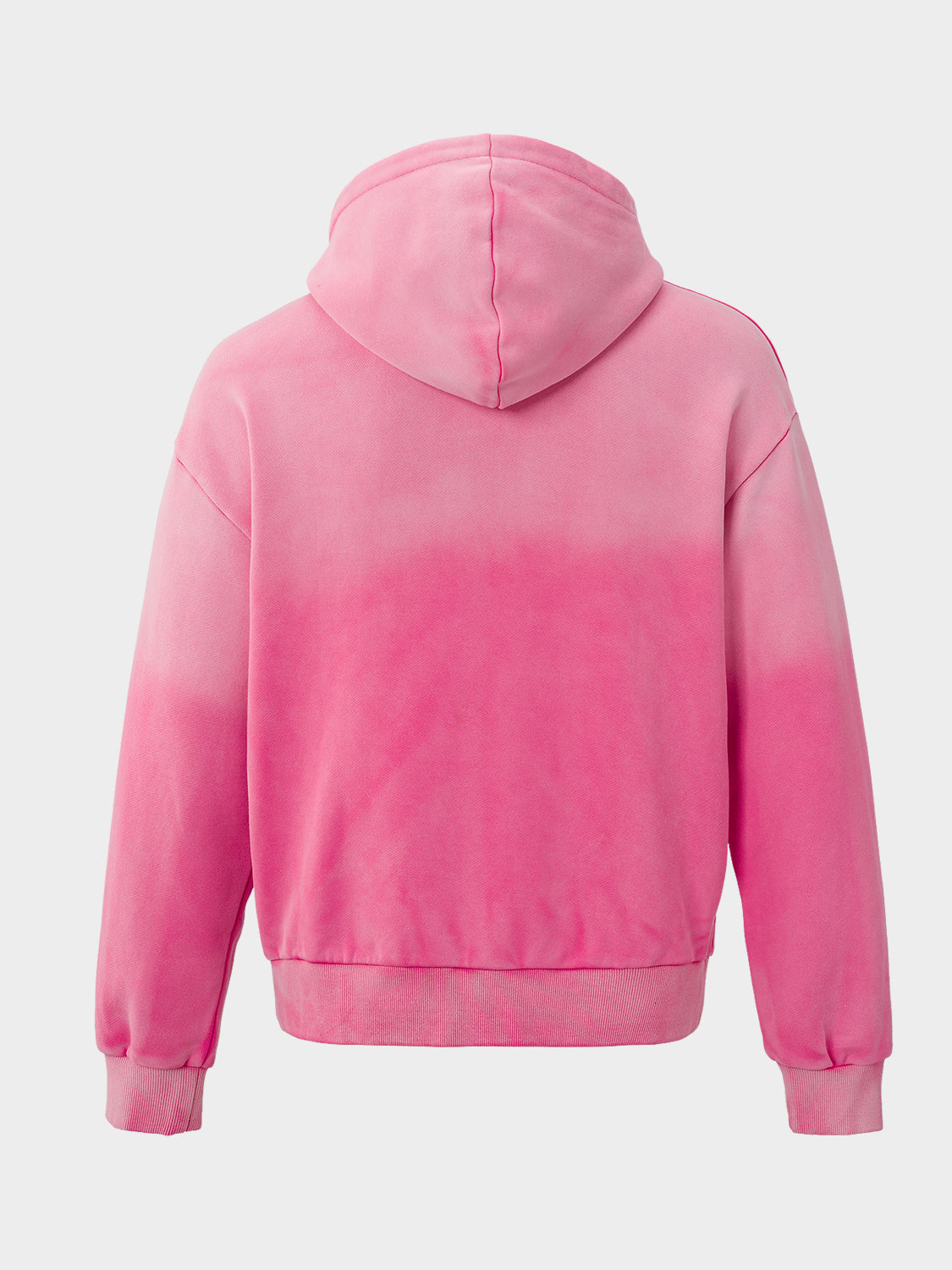 BIG PLANS OVERSIZED ZIP HOODIE WASHED PINK