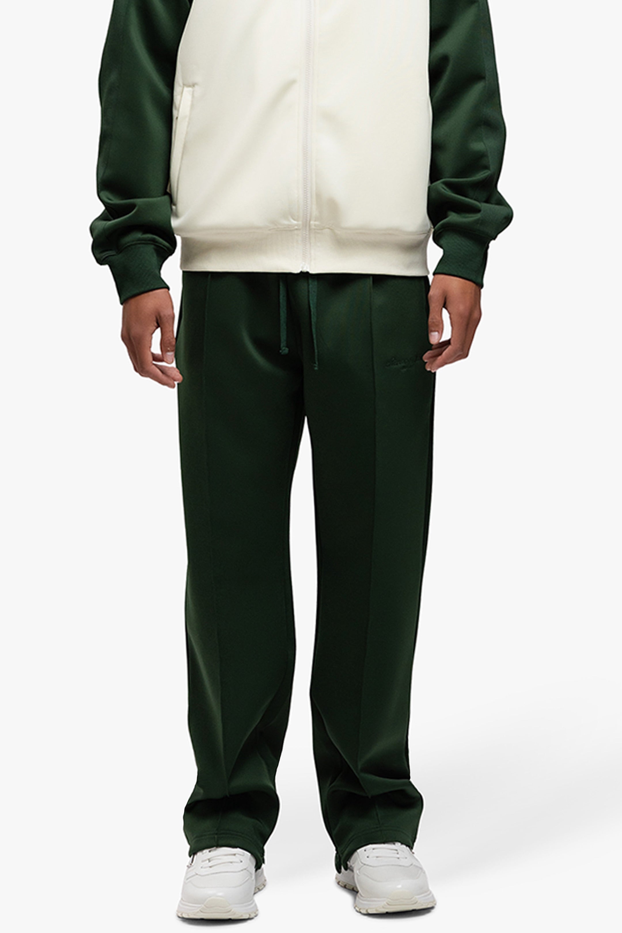 ATELIER ZIP TRACKPANTS GREEN