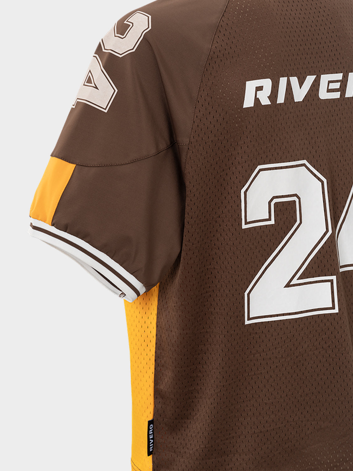 JERSEY OVERSIZED BROWN/ORANGE