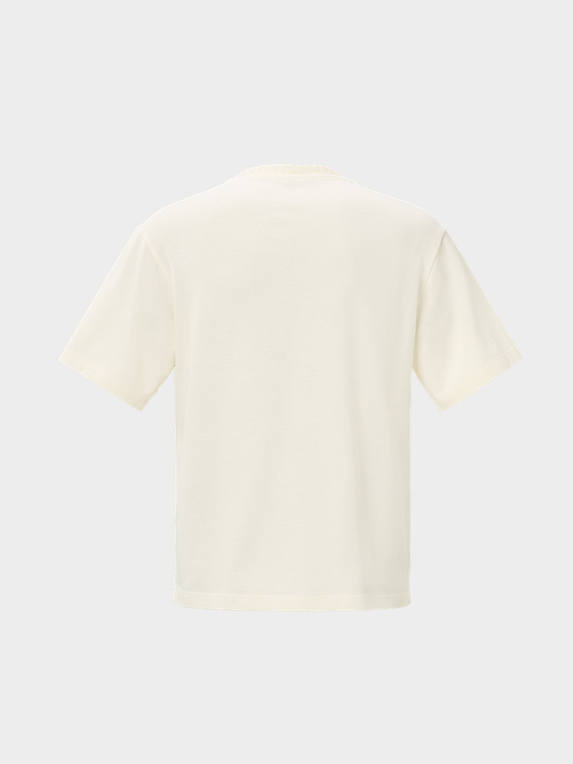 EMBOSSED OVERSIZED T-SHIRT OFF WHITE