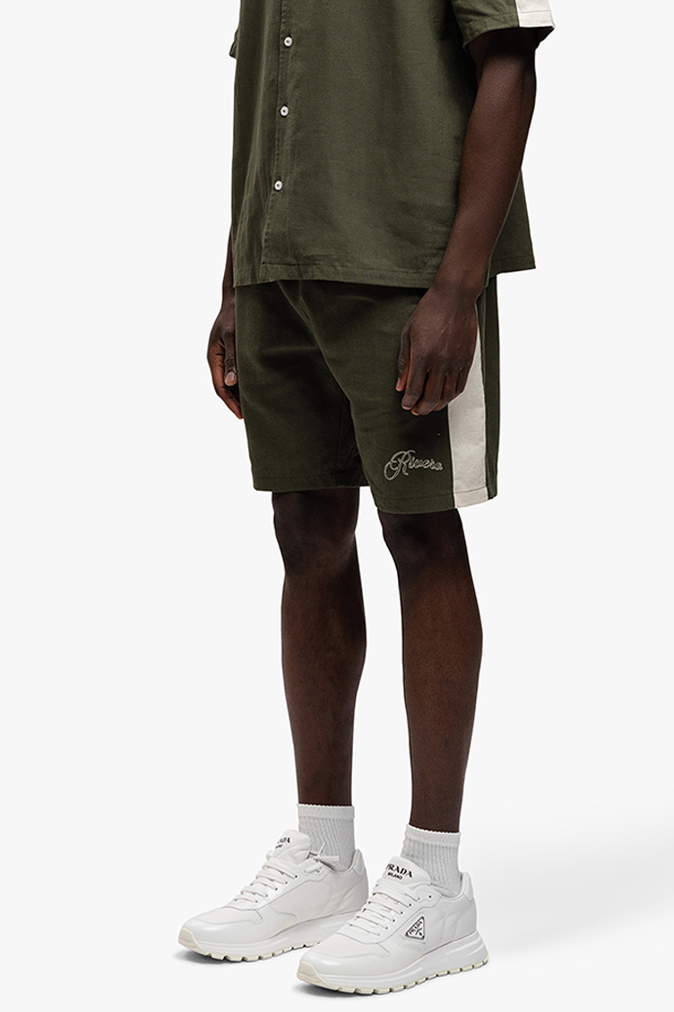 RETRO LINEN SHORTS