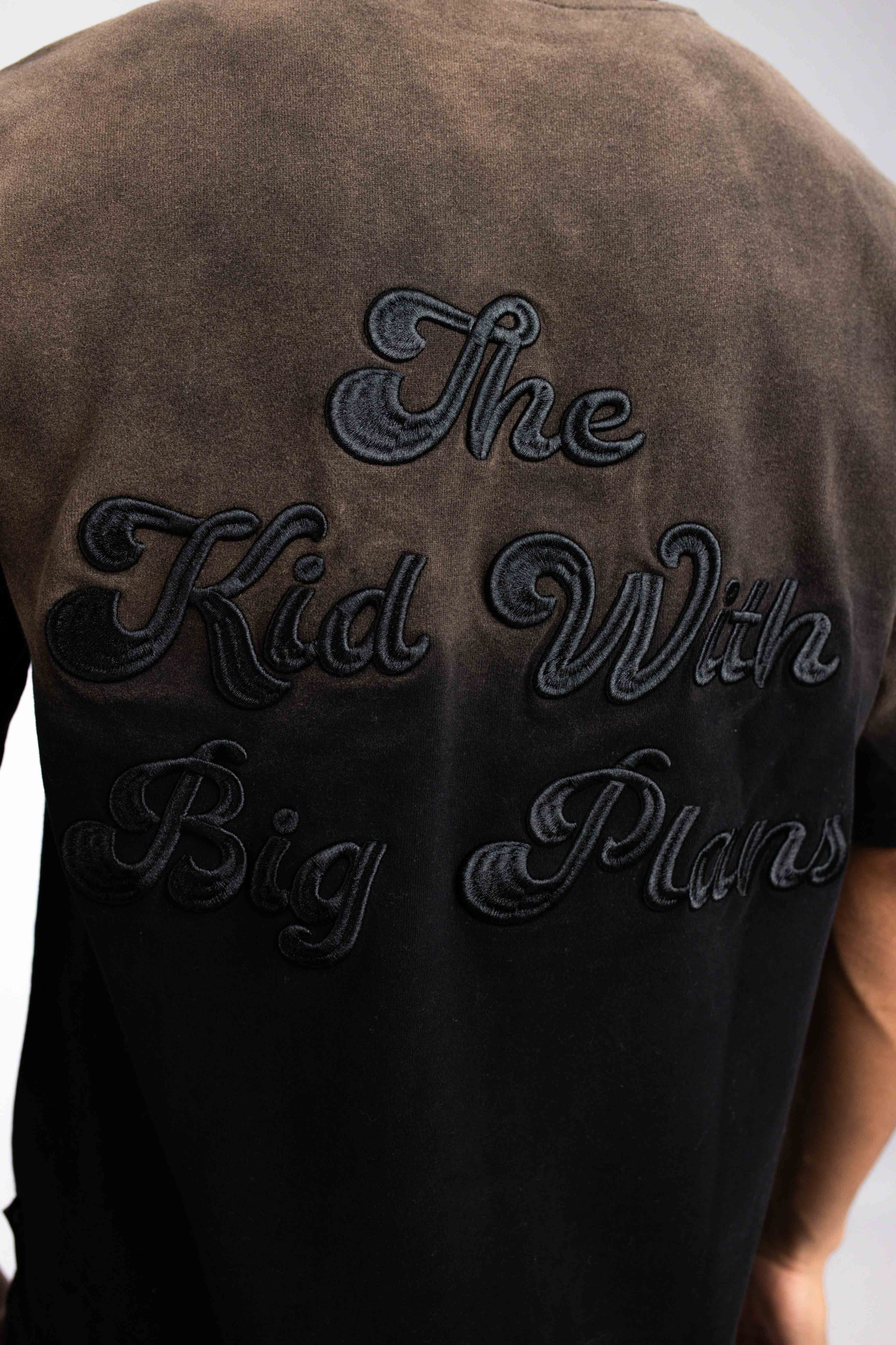 BIG PLANS OVERSIZED T-SHIRT WASHED DARK