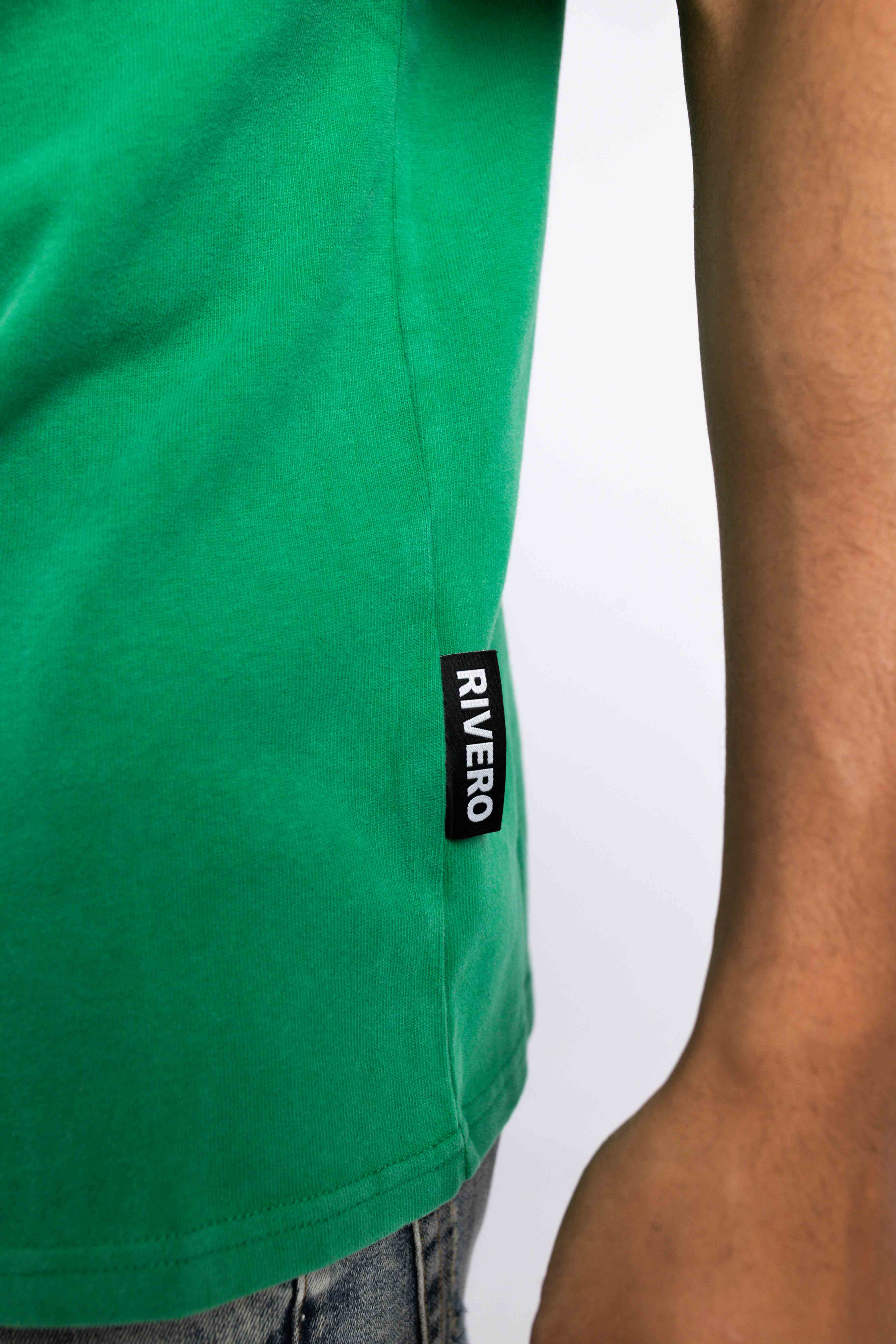 BIG PLANS OVERSIZED T-SHIRT WASHED GREEN