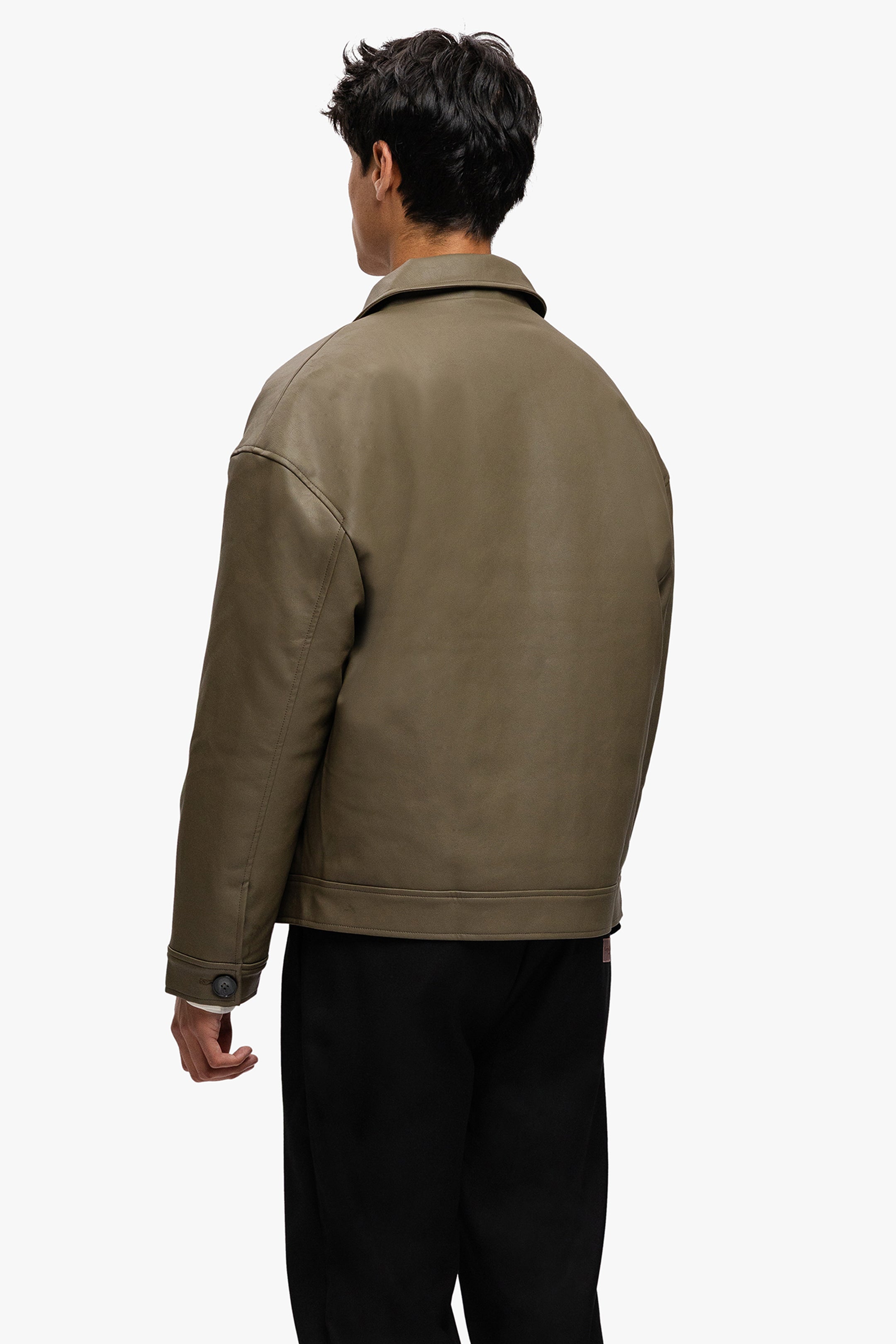 SIGNATURE LEATHER JACKET