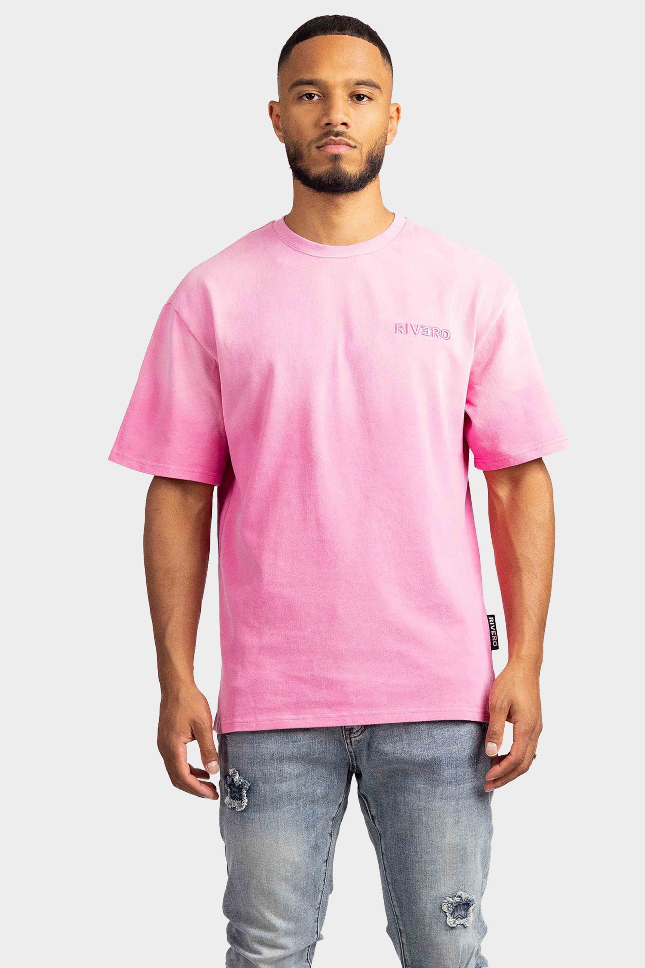 BIG PLANS OVERSIZED T-SHIRT WASHED PINK