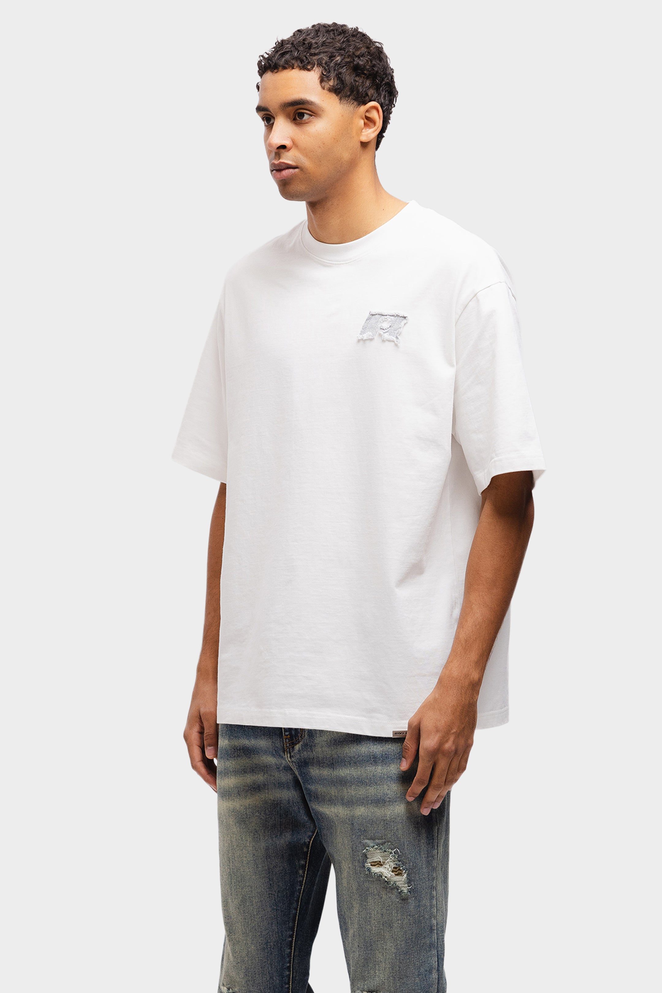 URBAN T-SHIRT WHITE/GREY