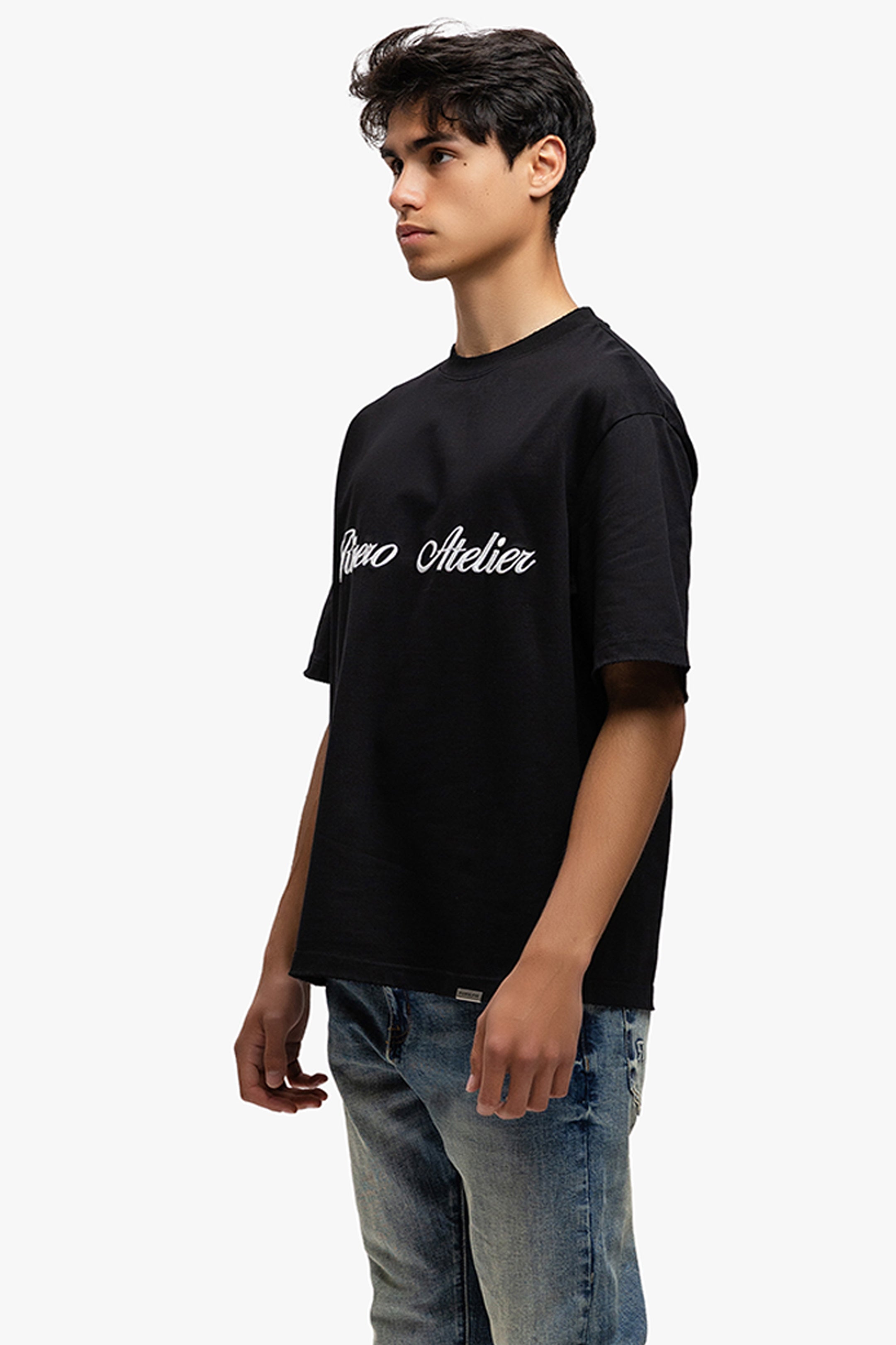 ATELIER RETRO T-SHIRT BLACK