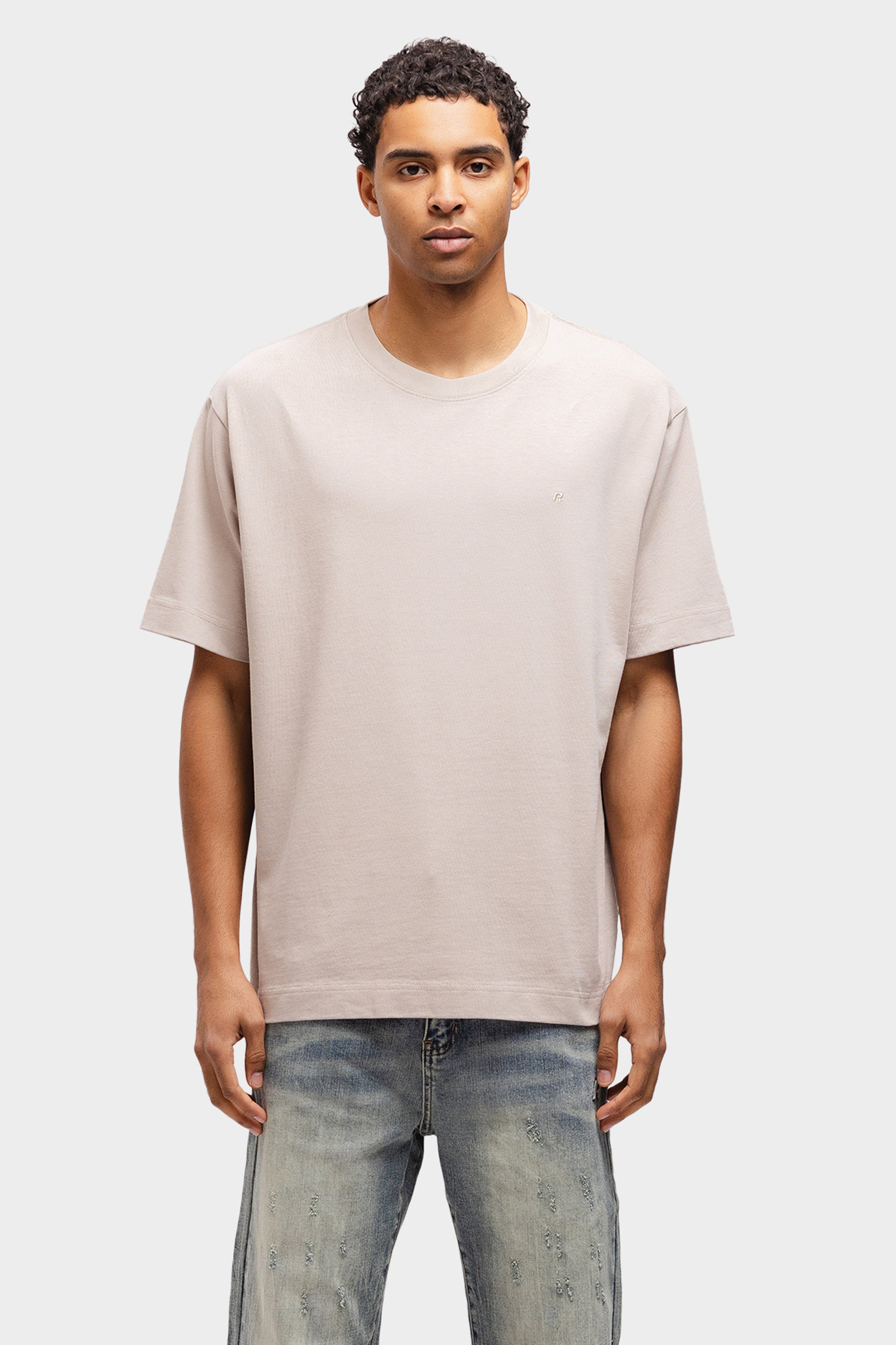 TAUPE TIMELESS TEE