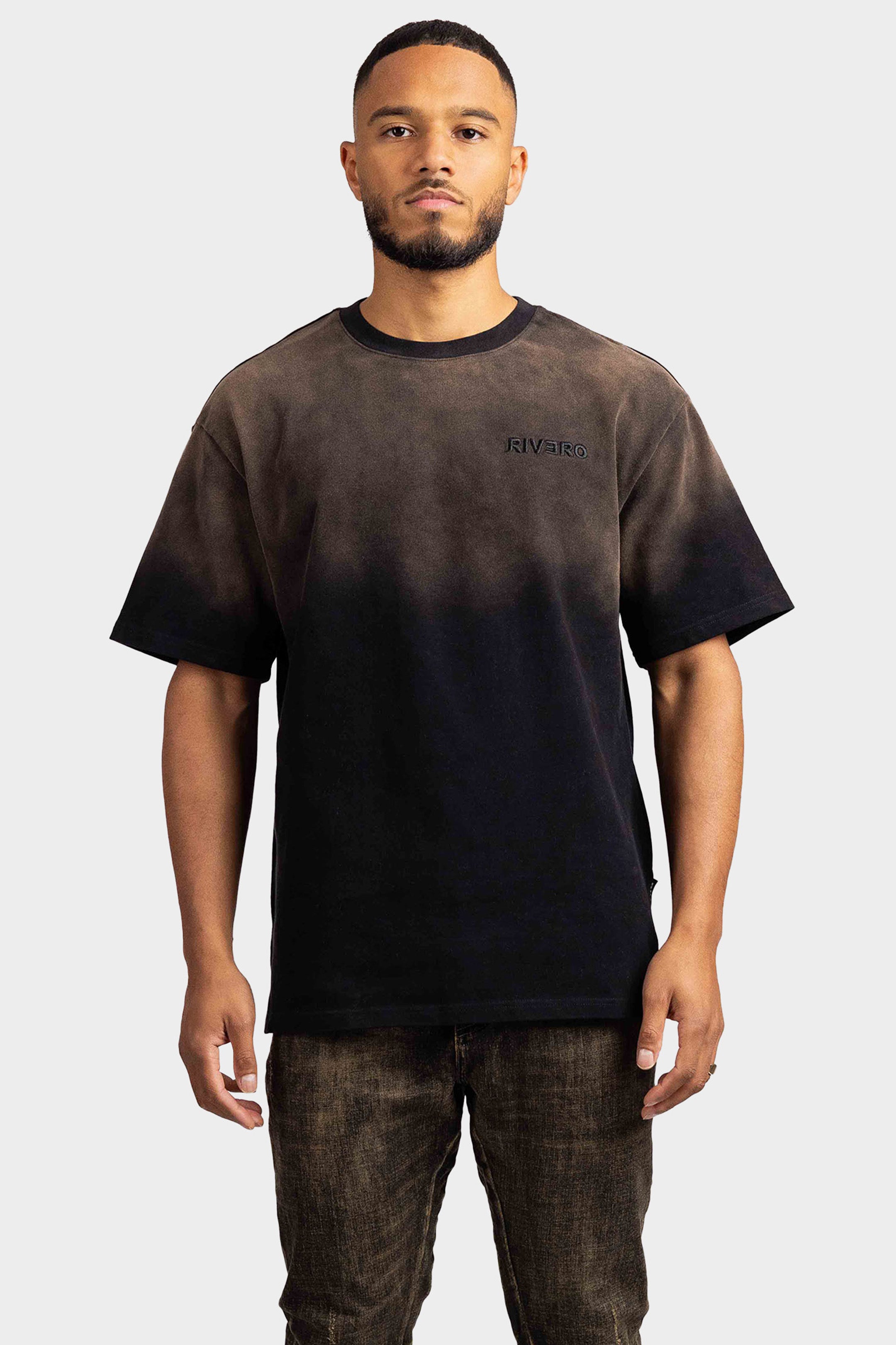 BIG PLANS OVERSIZED T-SHIRT WASHED DARK