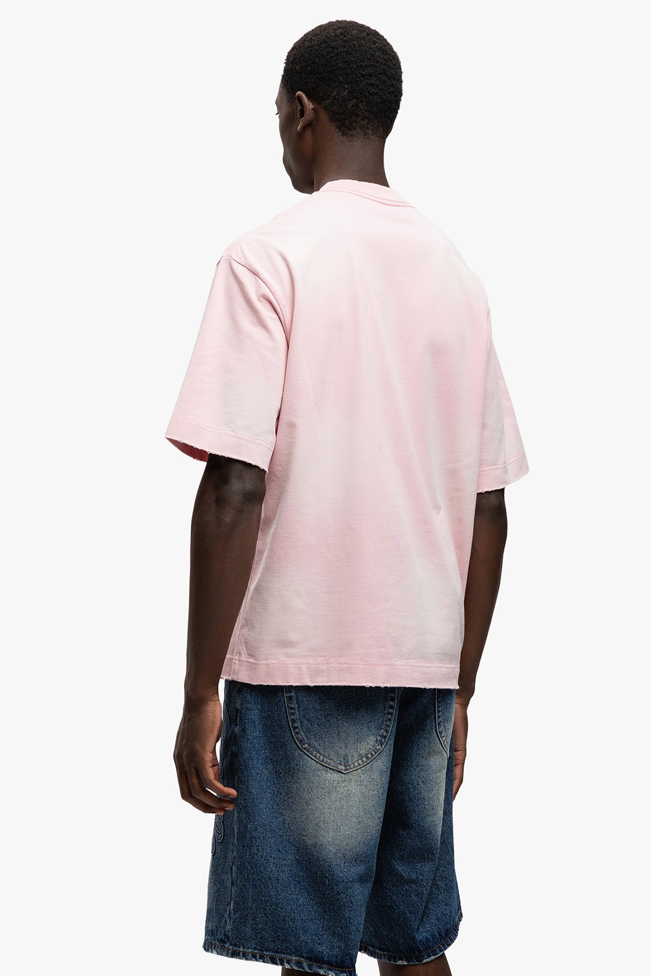 GARMENTS T-SHIRT WASHED PINK