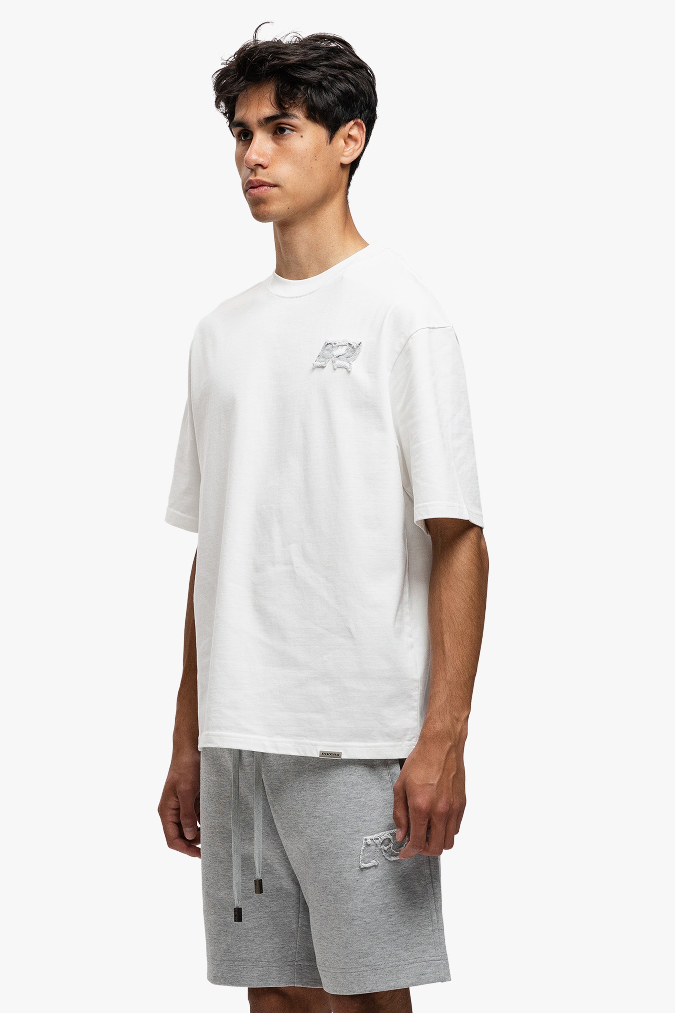 URBAN T-SHIRT WHITE/GREY