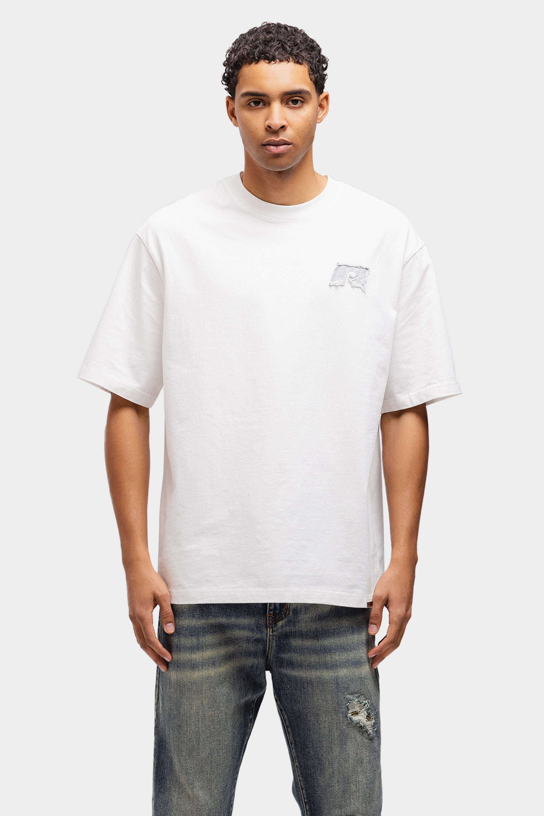 URBAN T-SHIRT WHITE/GREY