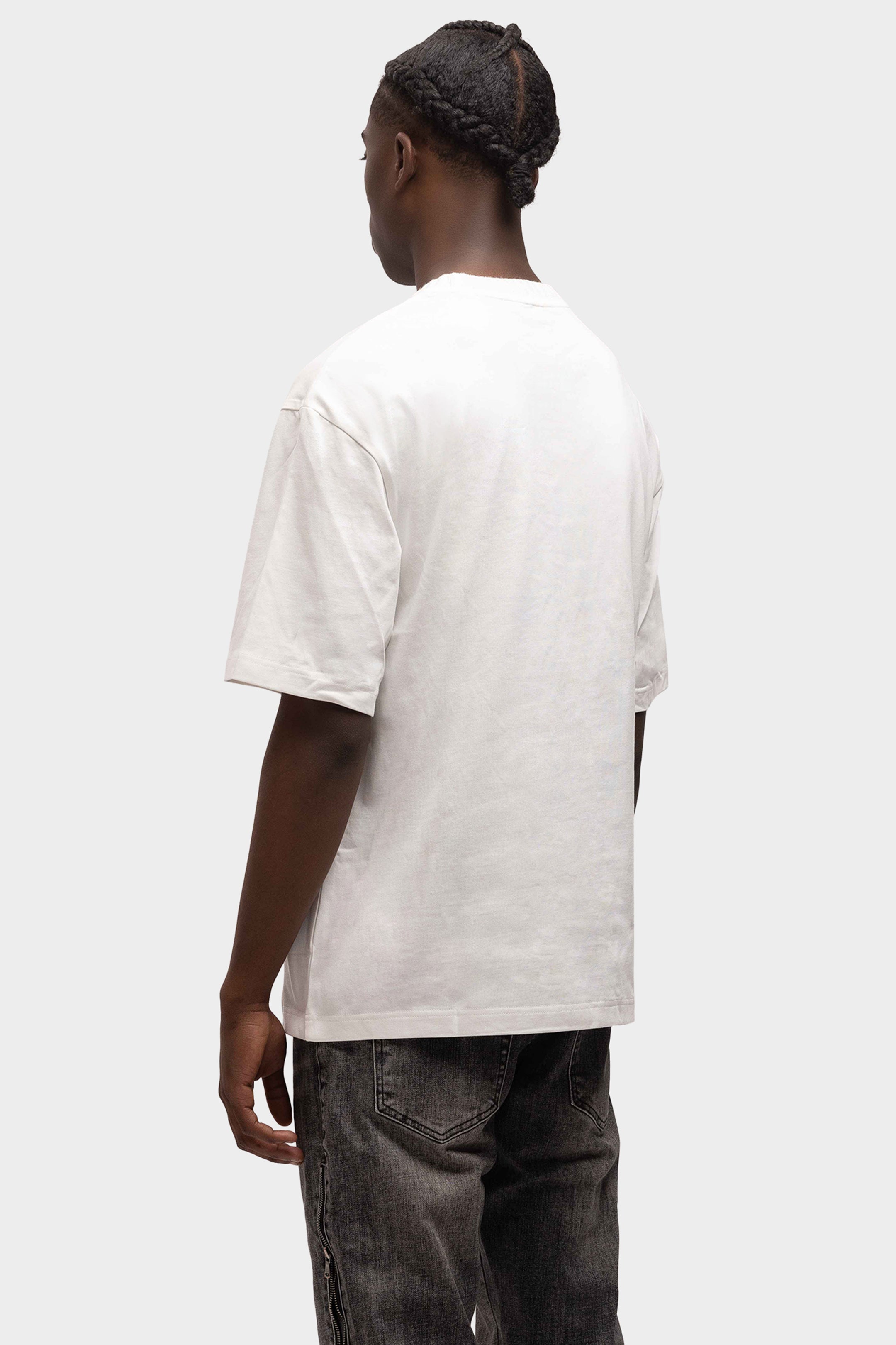 BIG PLANS GRAFFITI OVERSIZED T-SHIRT WHITE