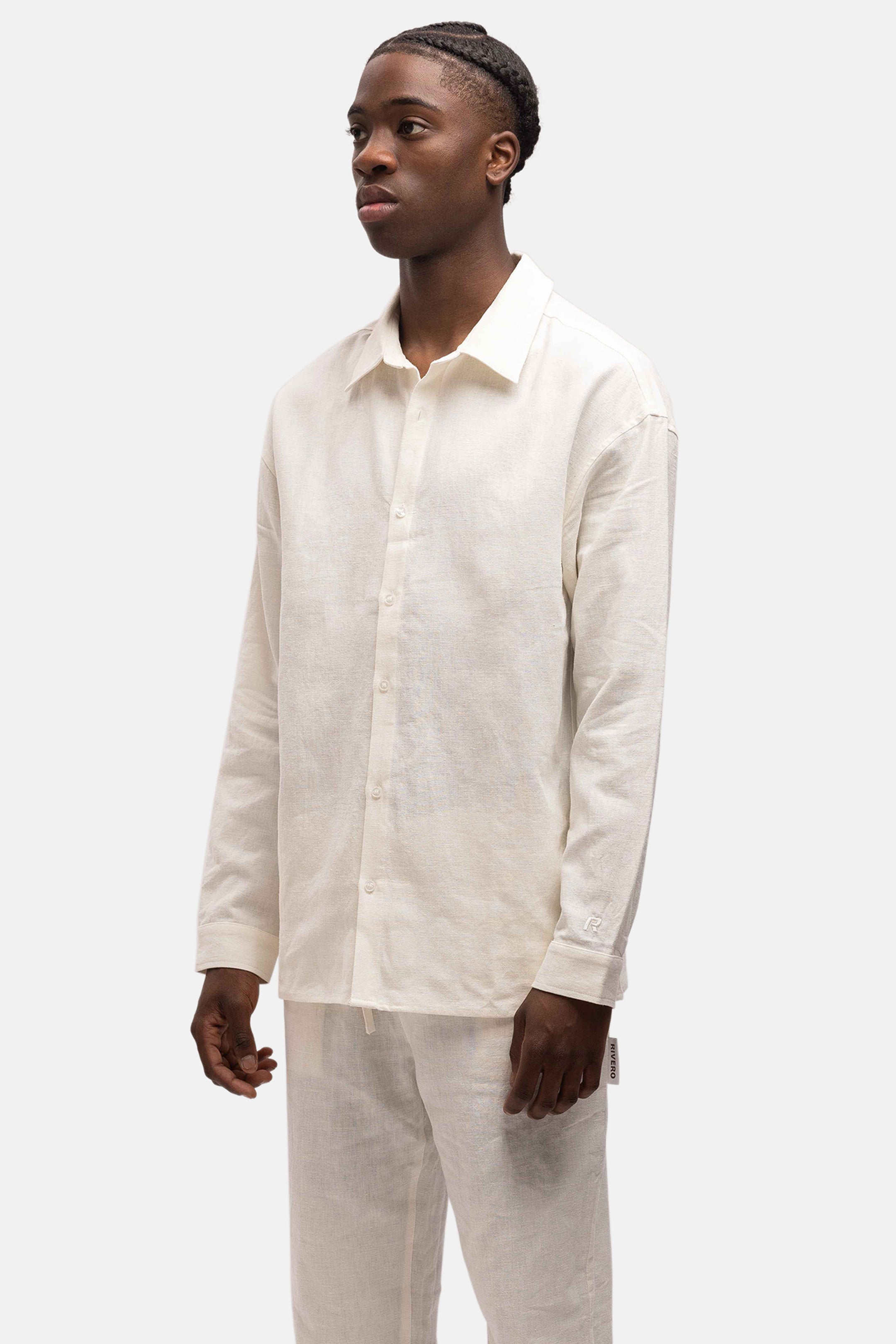 LINEN SHIRT WHITE