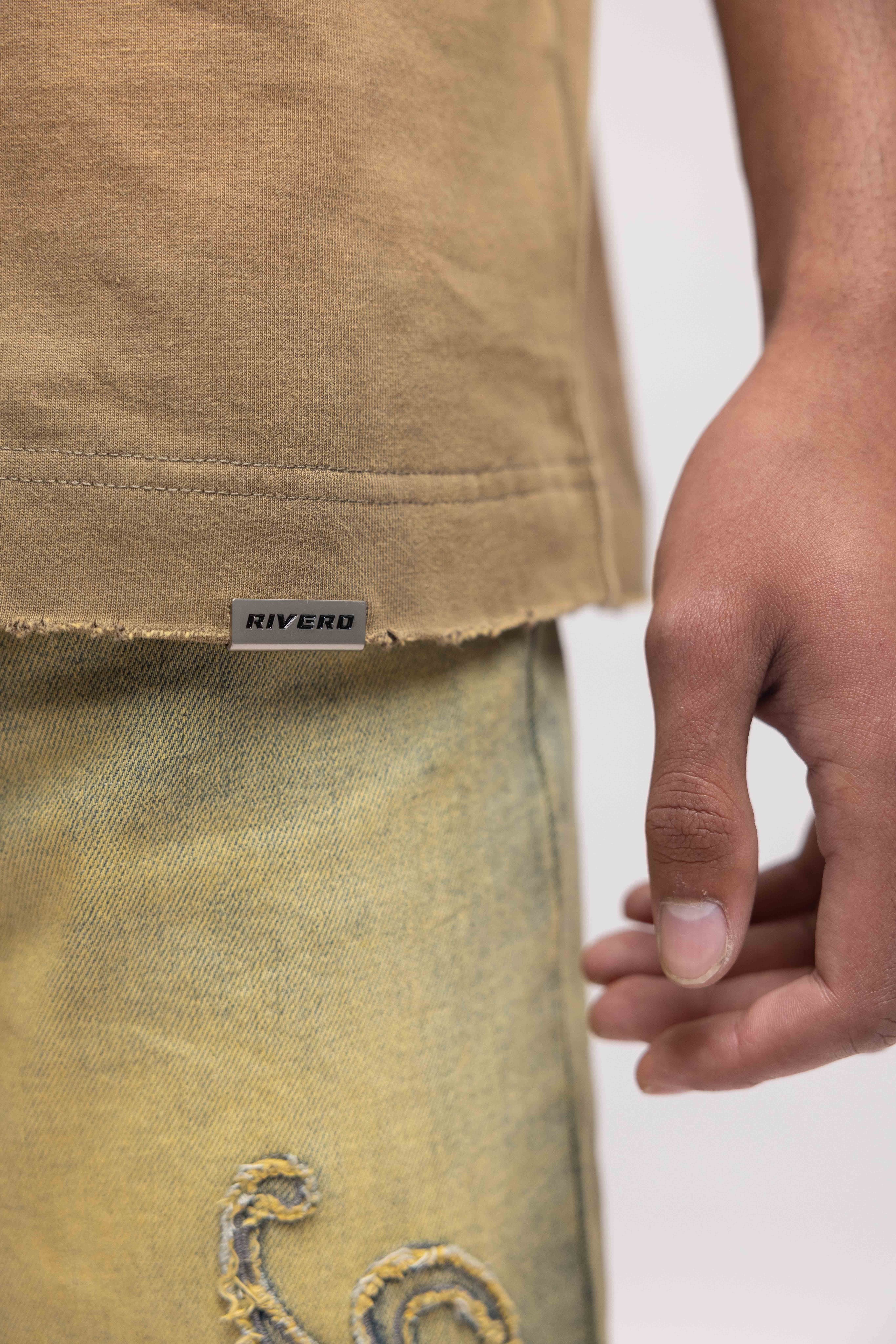 GARMENTS T-SHIRT WASHED BROWN