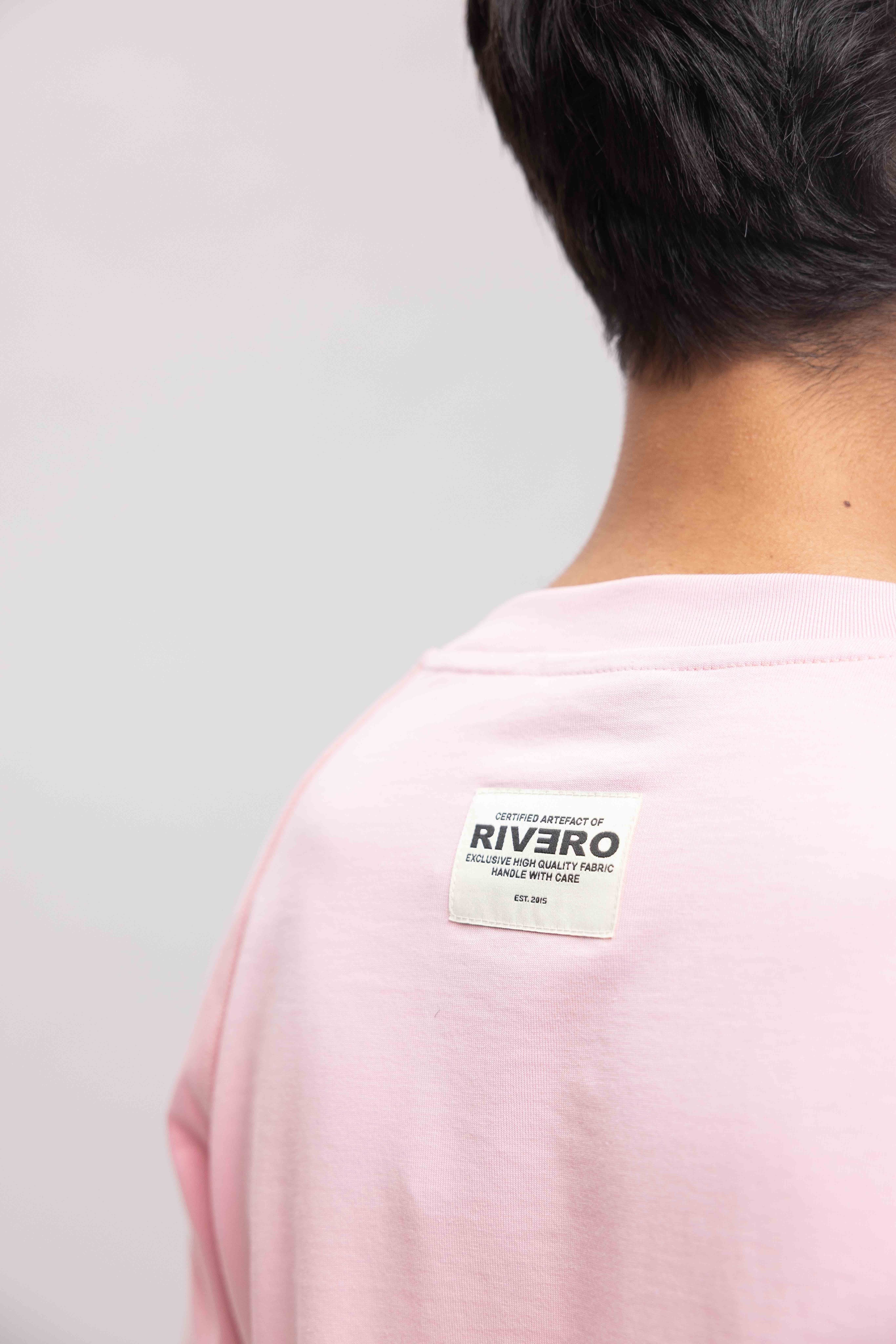 DAYDREAM DOUBLE LAYERED TEE PINK/WHITE