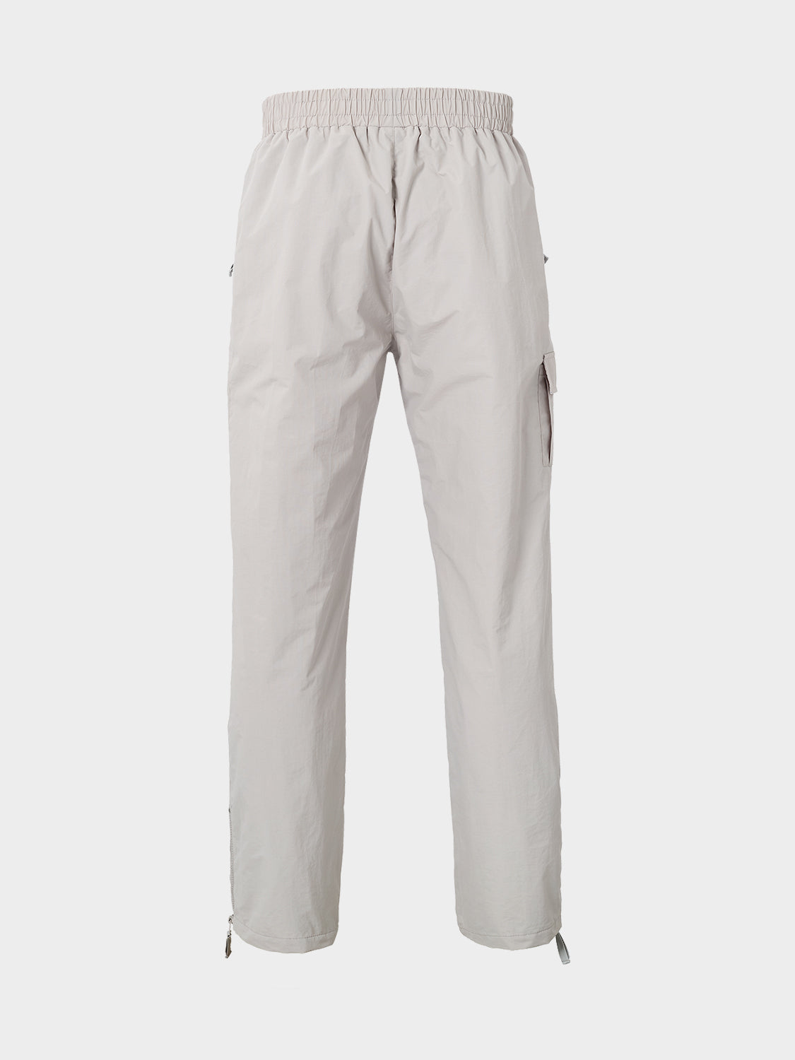 ZIP TRACKPANTS STRAIGHT  GREY