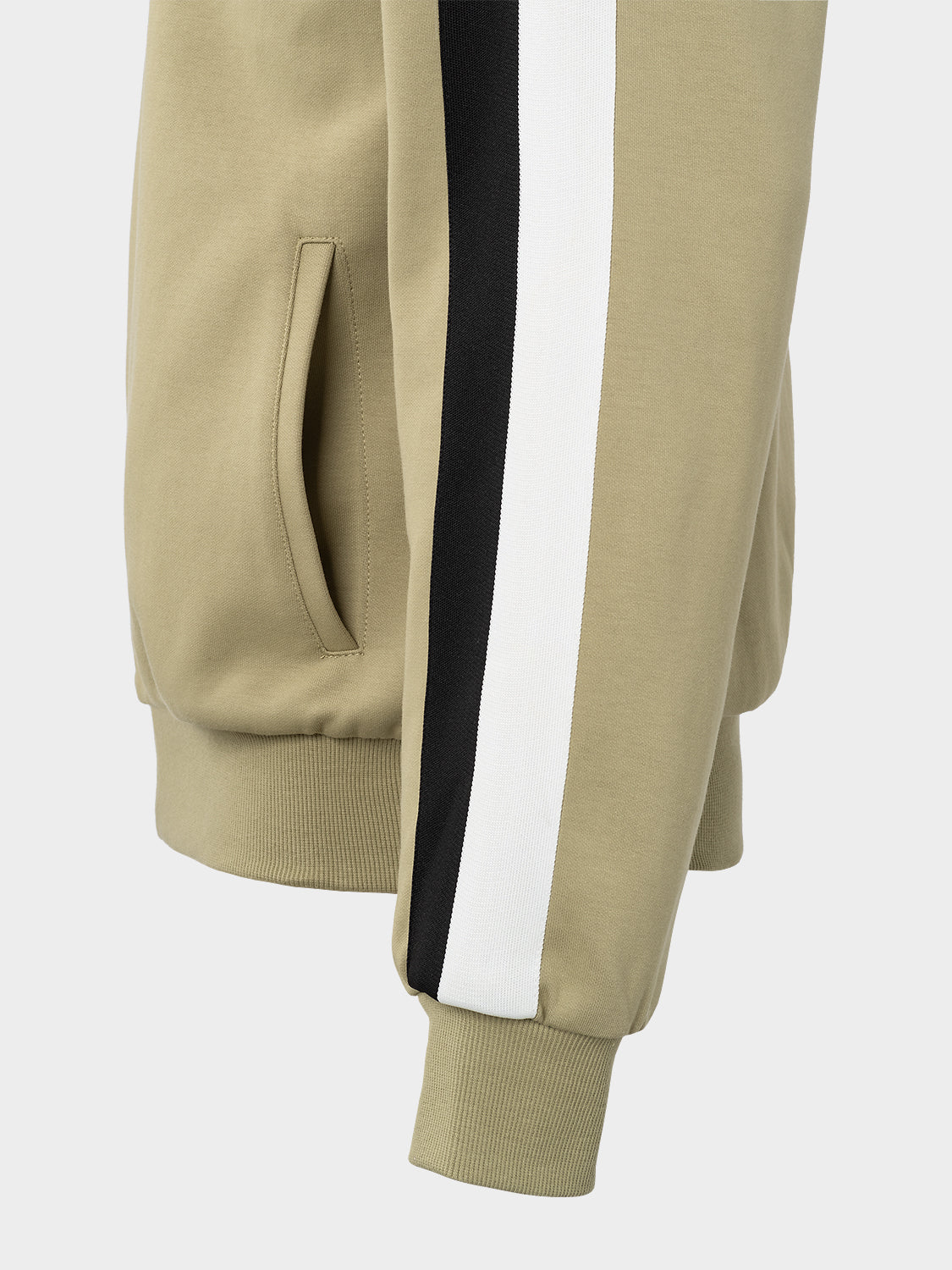 BIG PLANS FULL ZIP TRACK JACKET GREEN