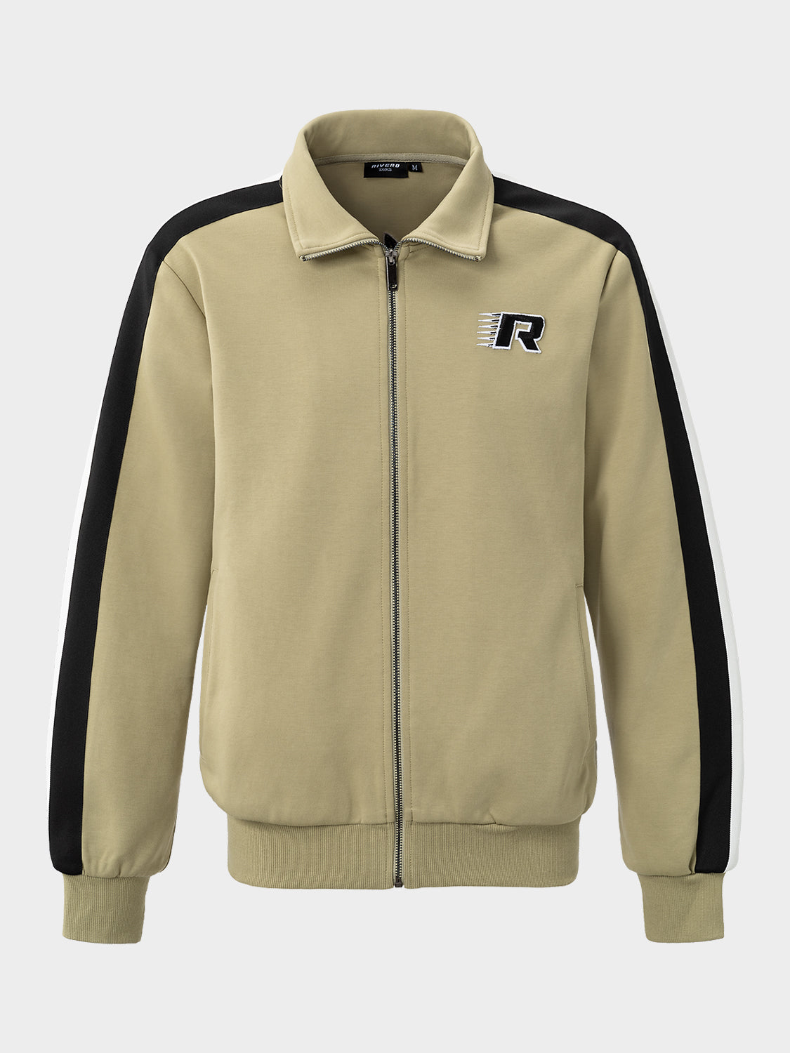 BIG PLANS FULL ZIP TRACK JACKET GREEN