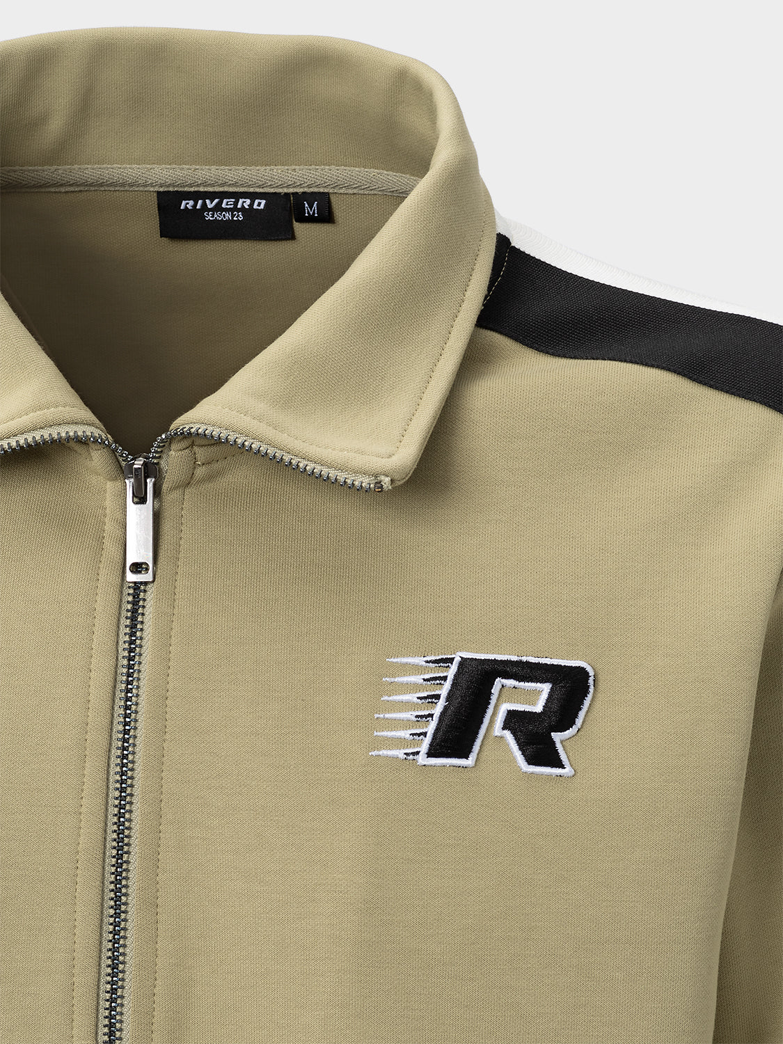 BIG PLANS FULL ZIP TRACK JACKET GREEN