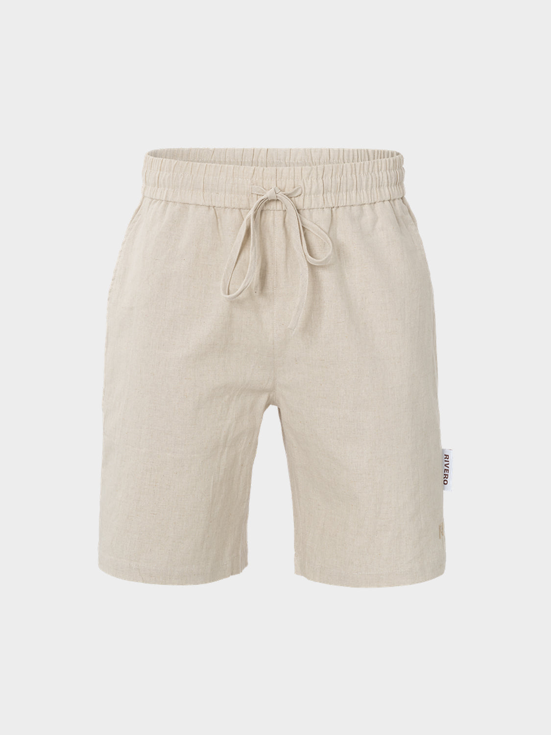 LINEN SHORTS SAND