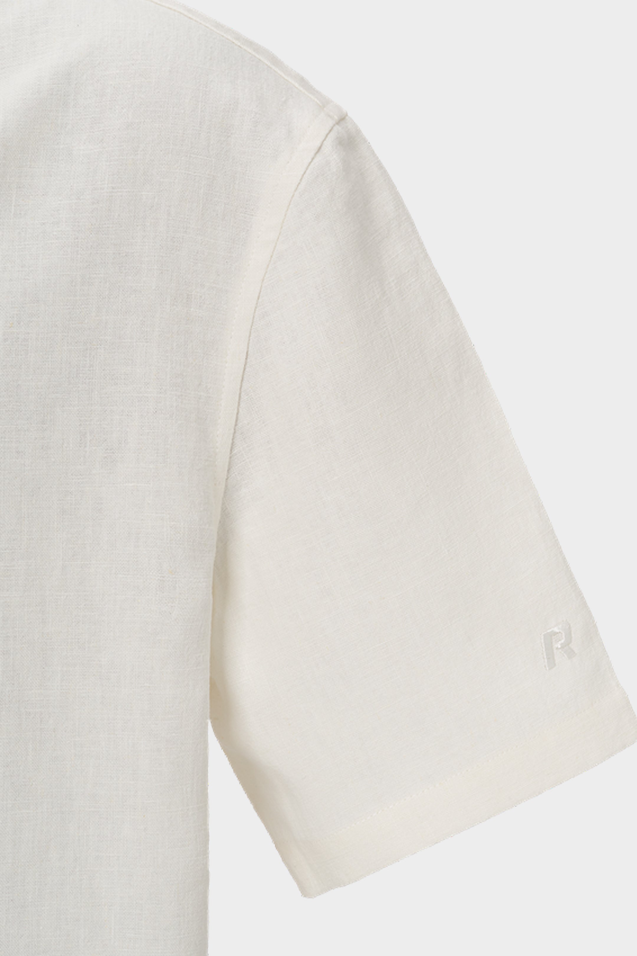 LINEN SHIRT SHORT SLEEVE WHITE