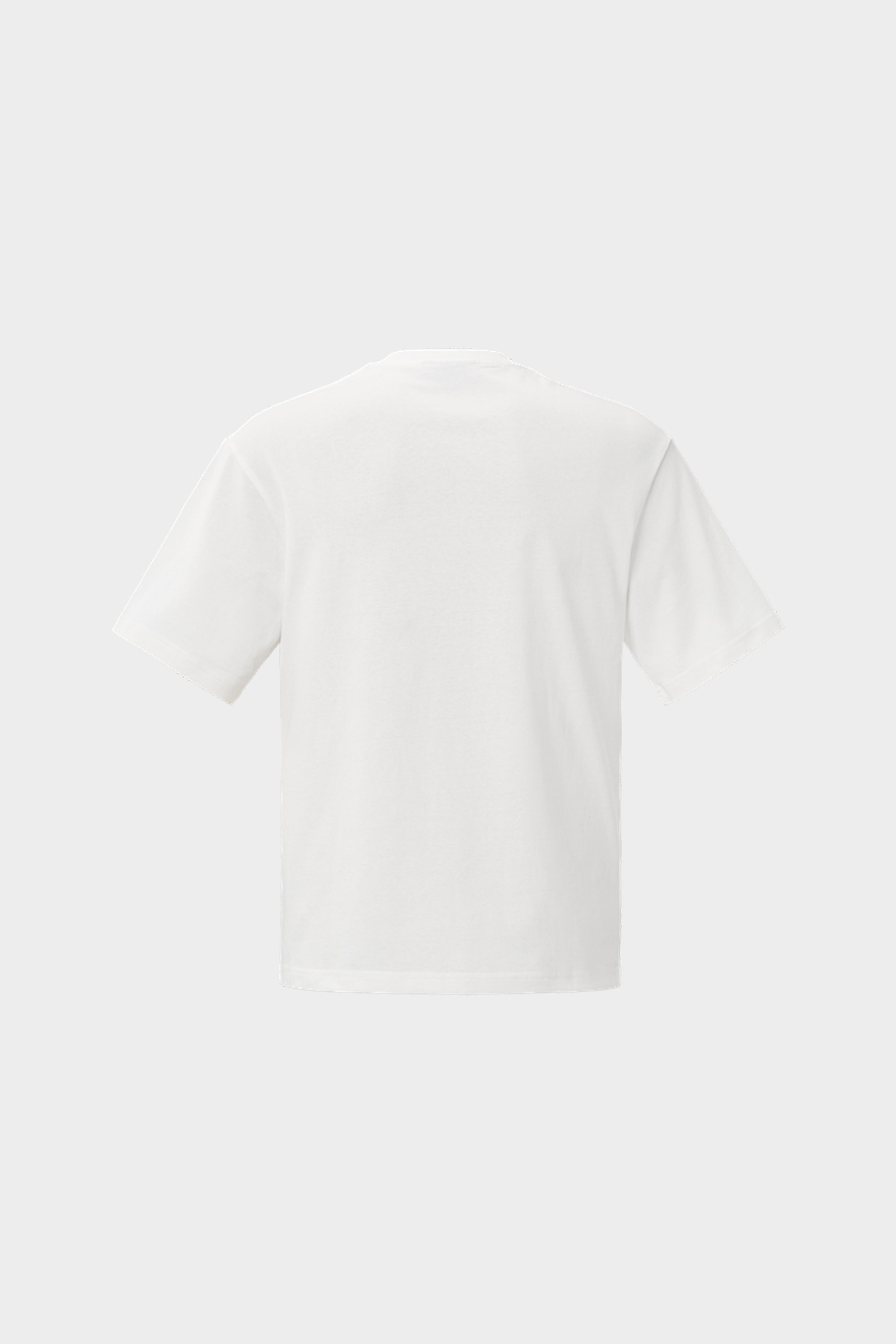 BIG PLANS SPRAYED OVERSIZED T-SHIRT WHITE