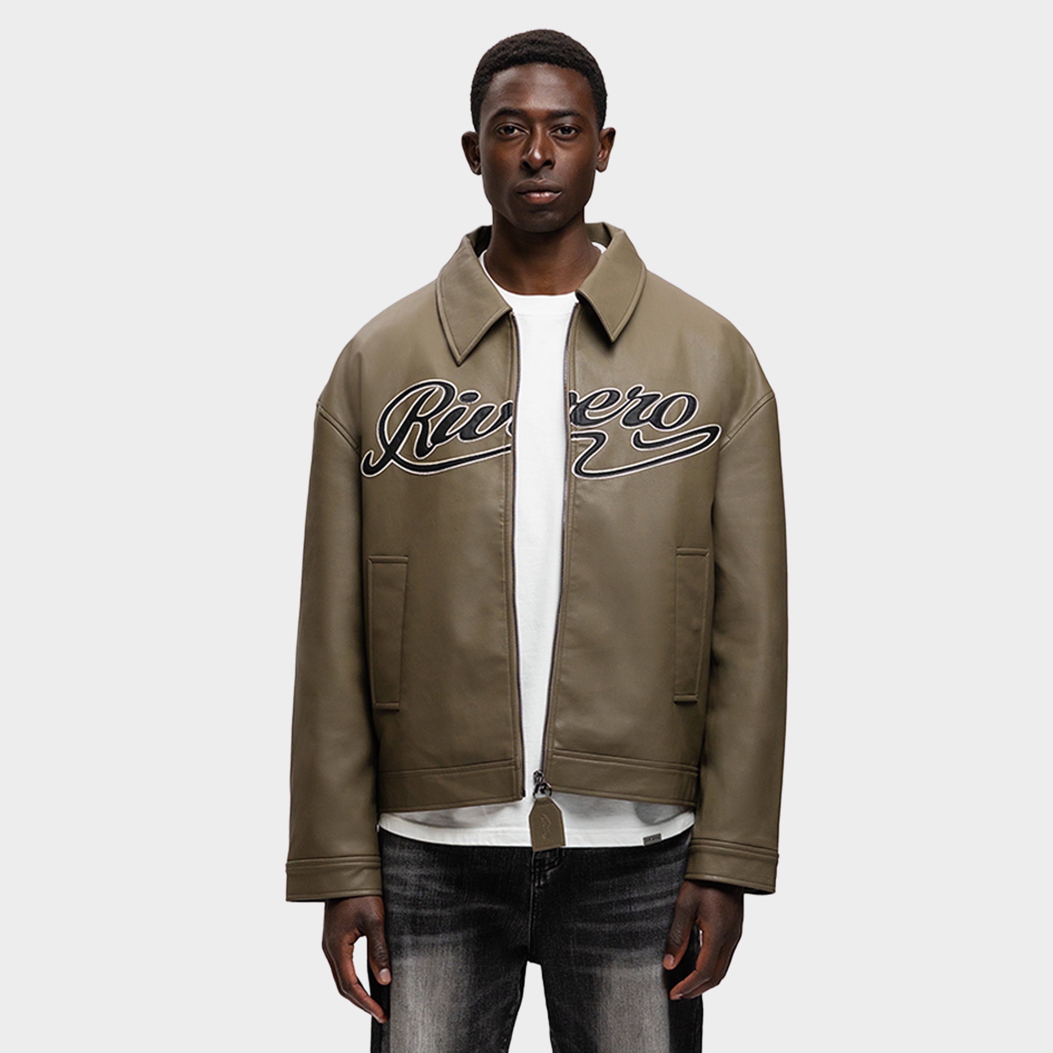 SIGNATURE LEATHER JACKET – Rivero Fashion