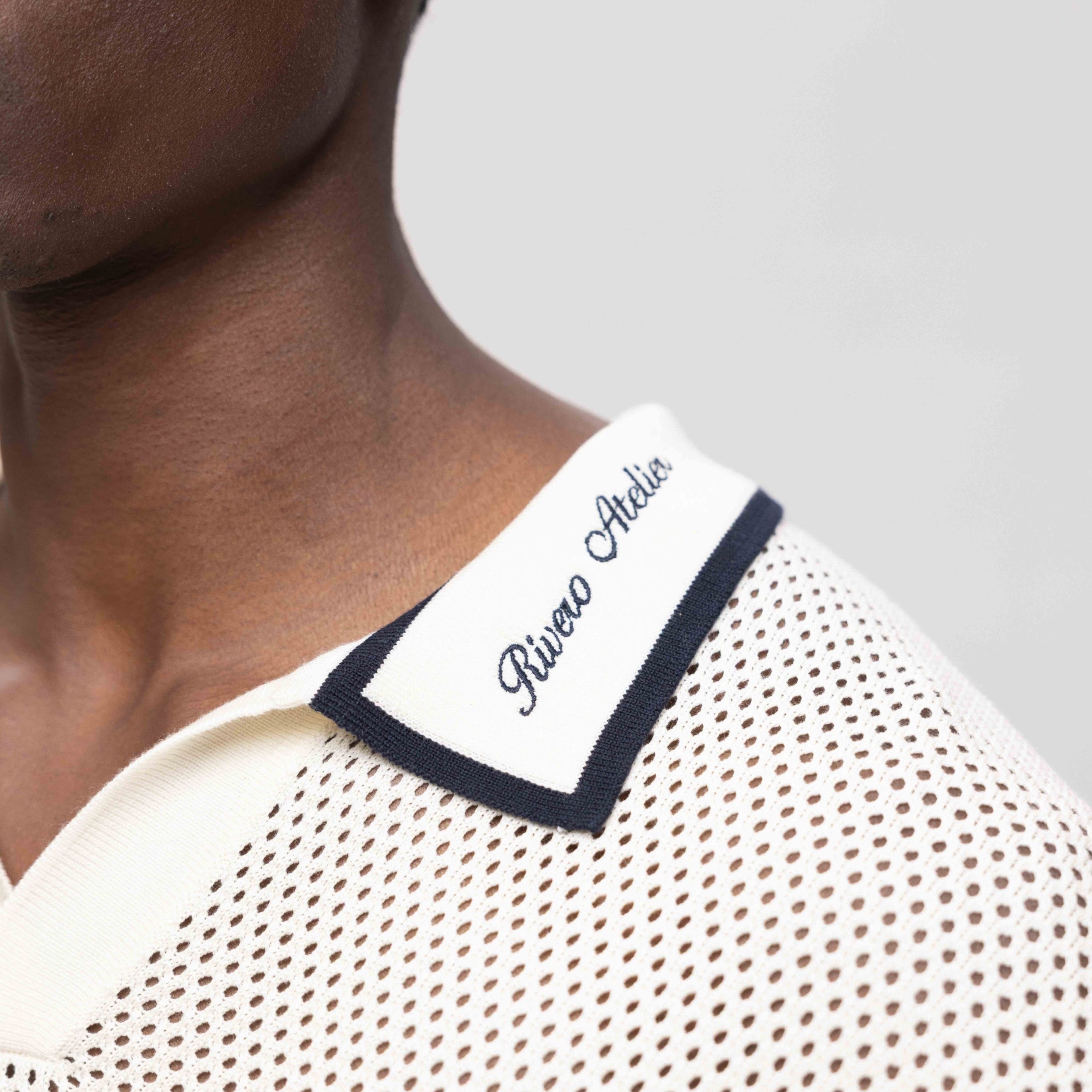 ATELIER COURT MESH POLO