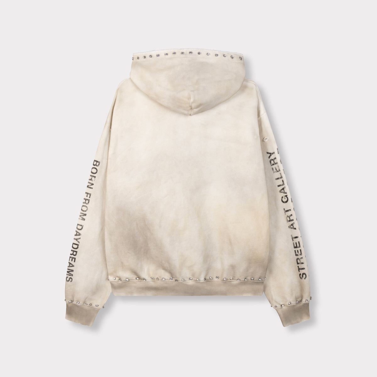 FADED GEMSTONE ZIP HOODIE