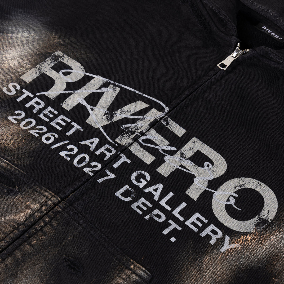 FADED ARTISTRY ZIP HOODIE