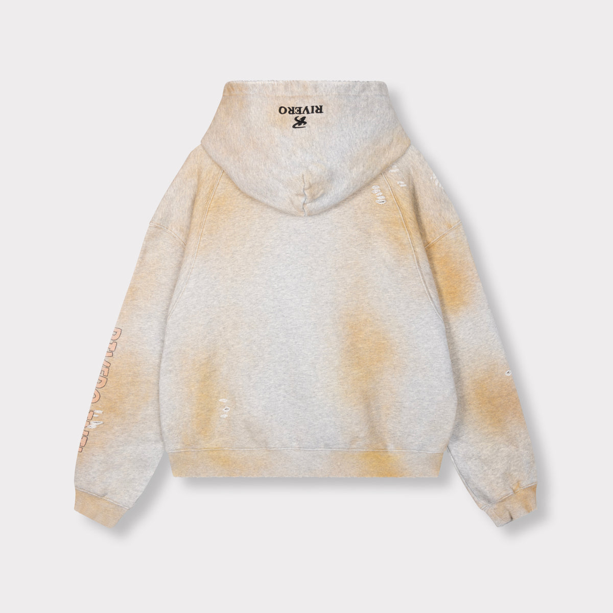 DOCUMENTARY DIRTY WASHED ZIP HOODIE