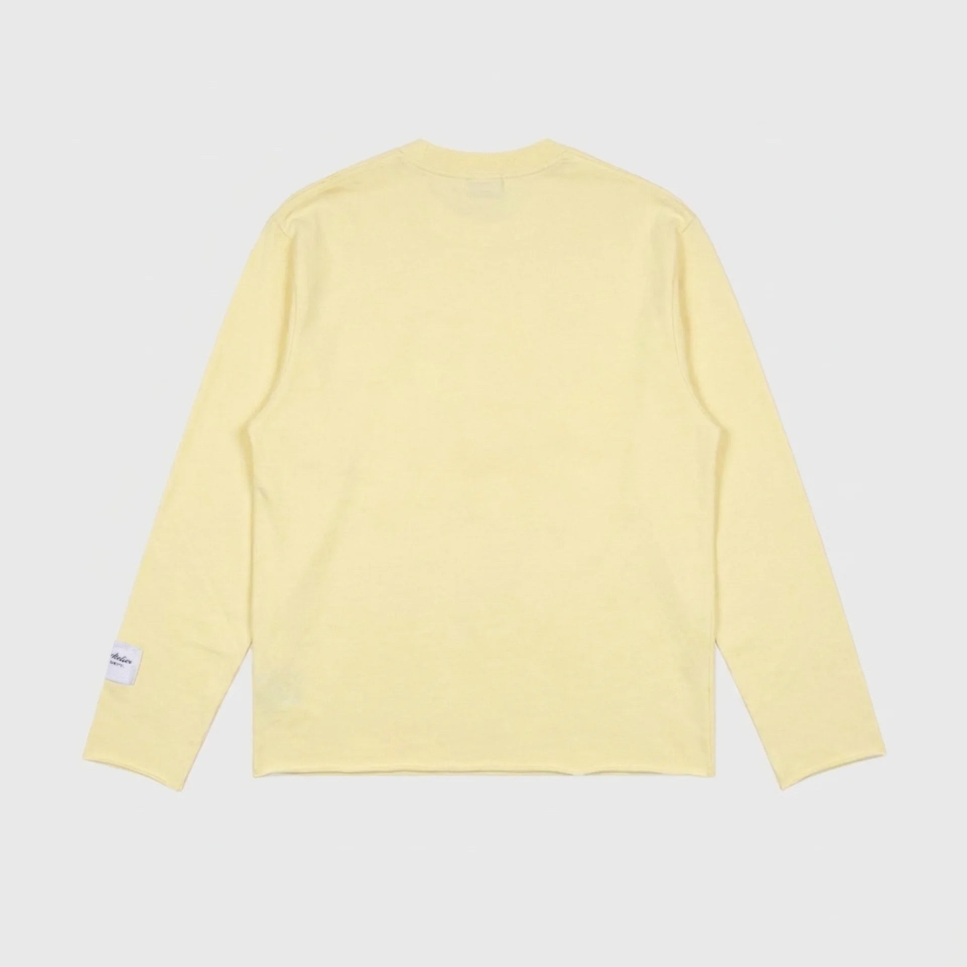 ATELIER DISTRESSED LONGSLEEVE SOFT YELLOW