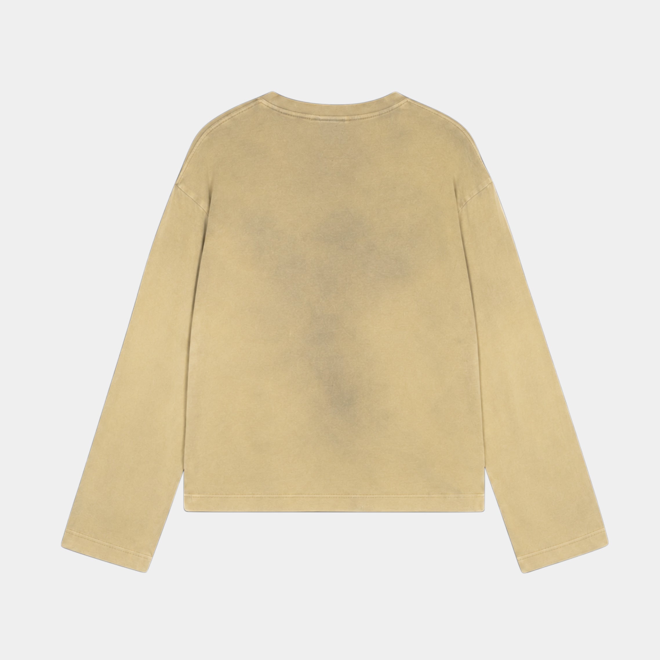 STUDIO WASHED LIGHTWEIGHT LONGSLEEVE CITRON