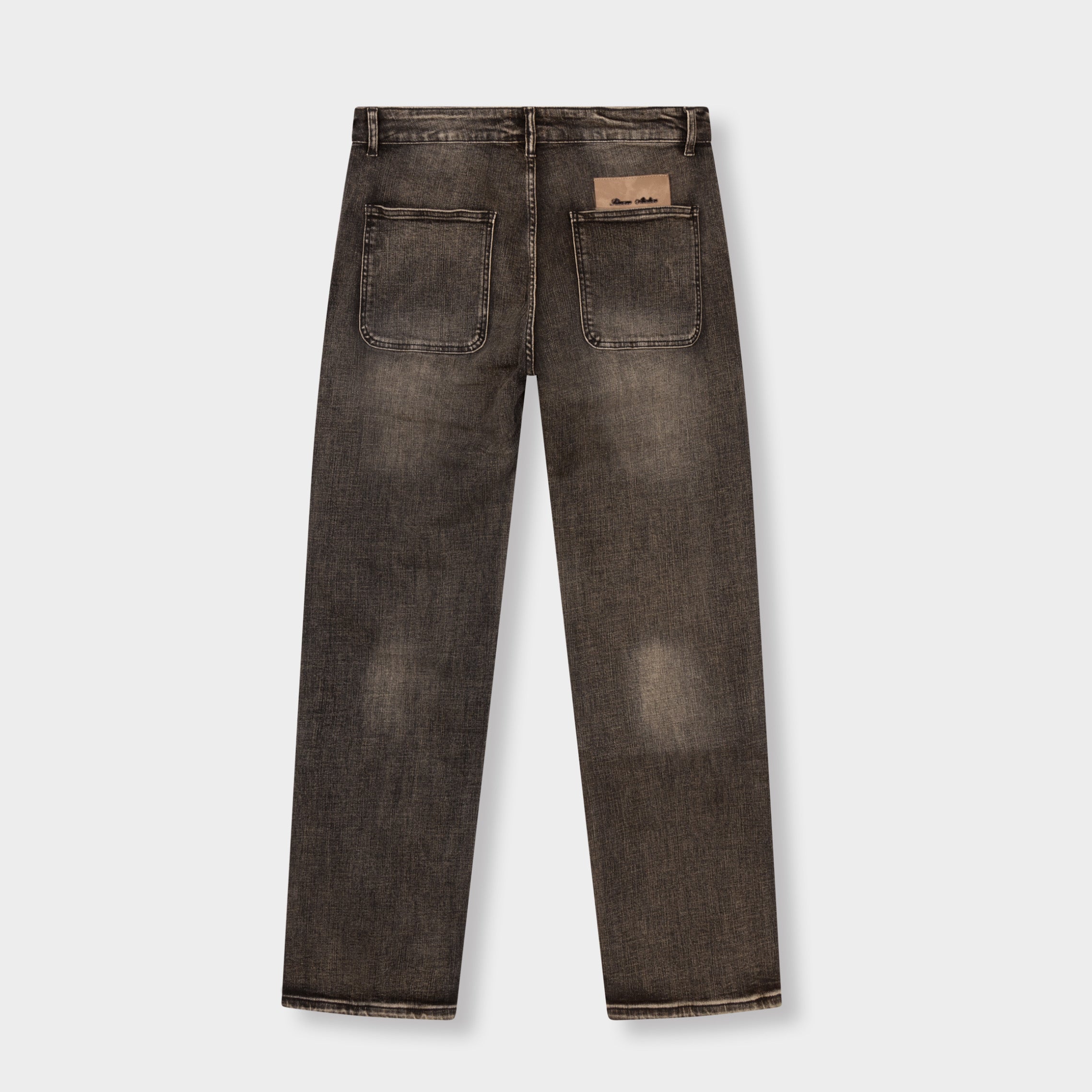 RELAXED SHADOW WASHED DENIM JEANS