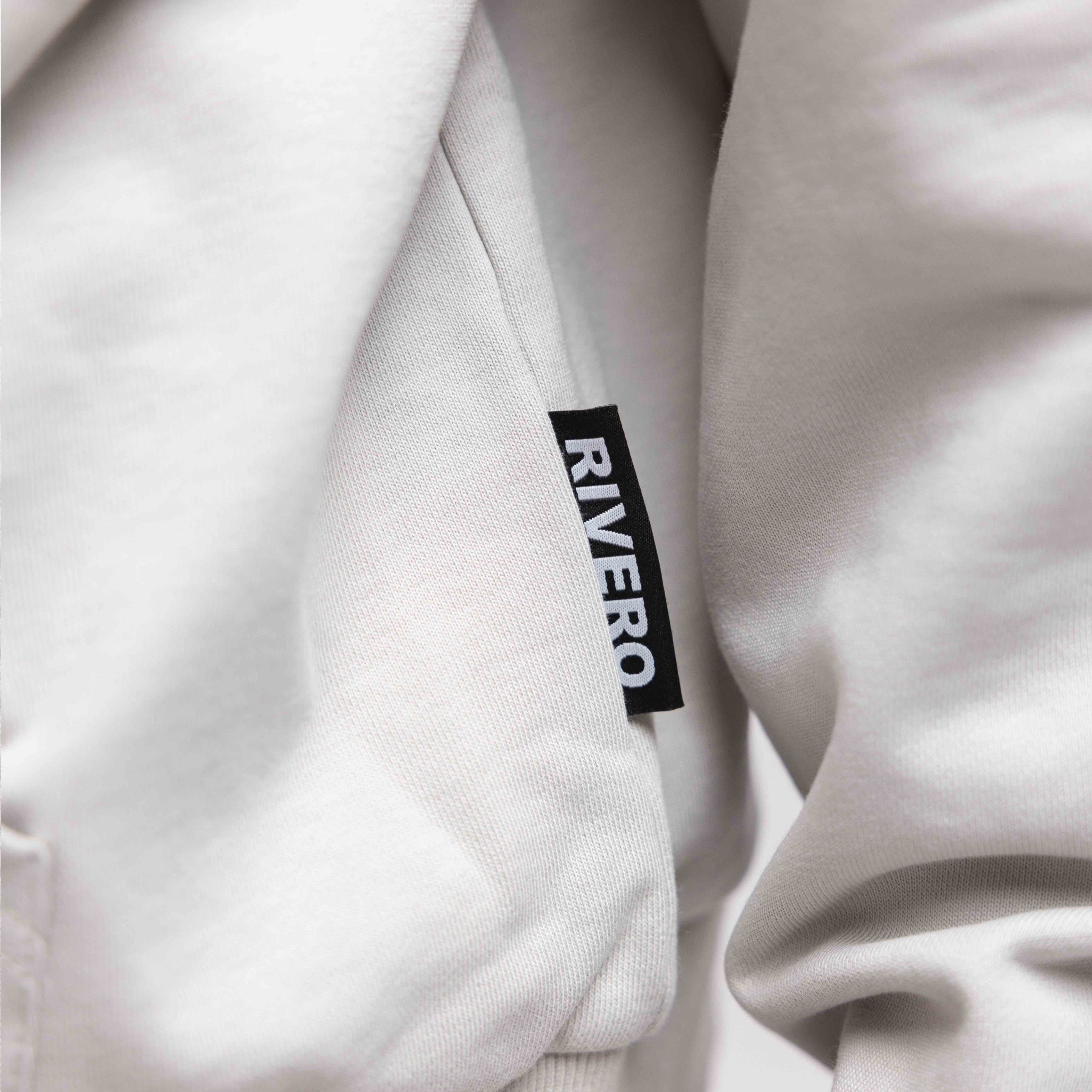 BIG PLANS ZIP HOODIE GREY