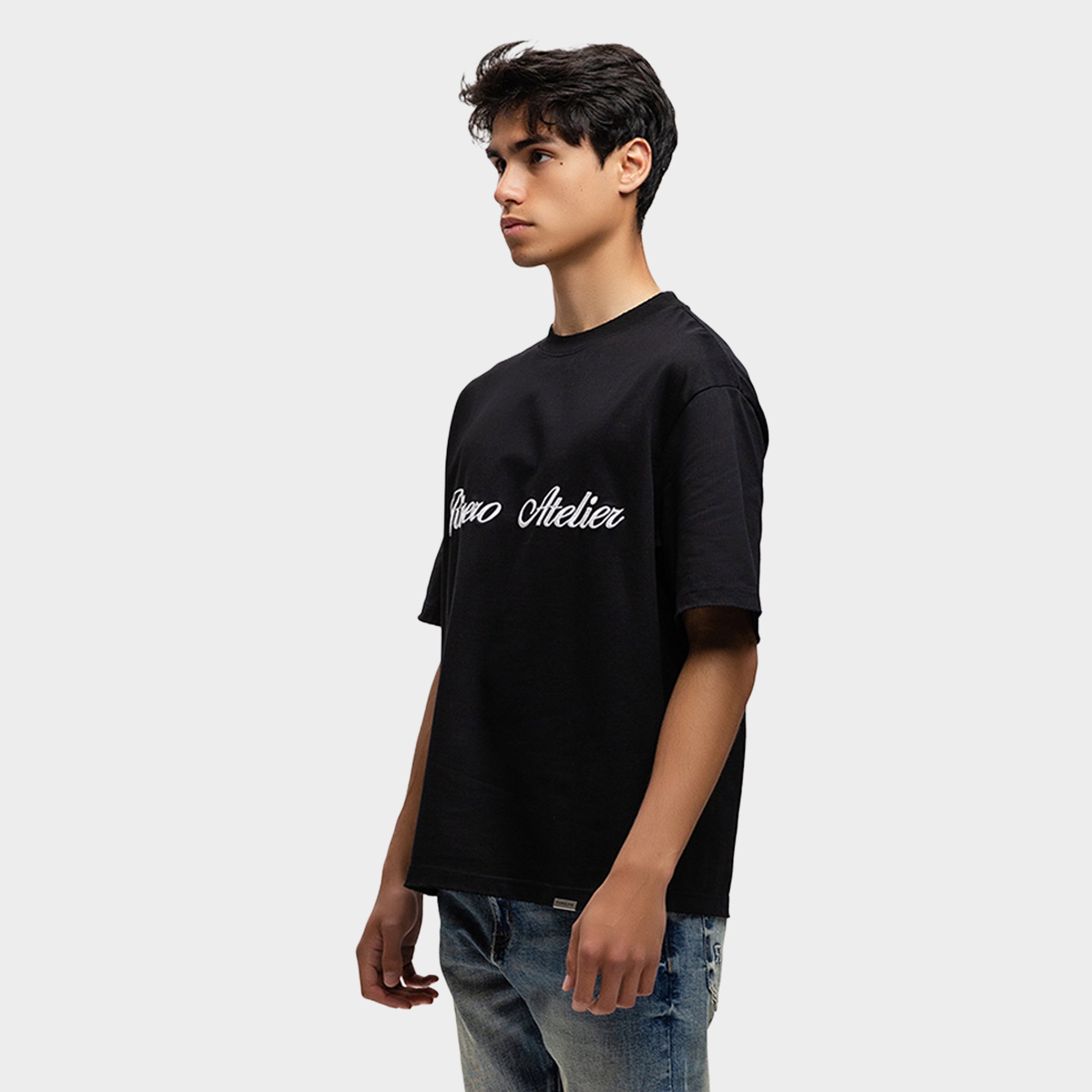 ATELIER RETRO T-SHIRT BLACK
